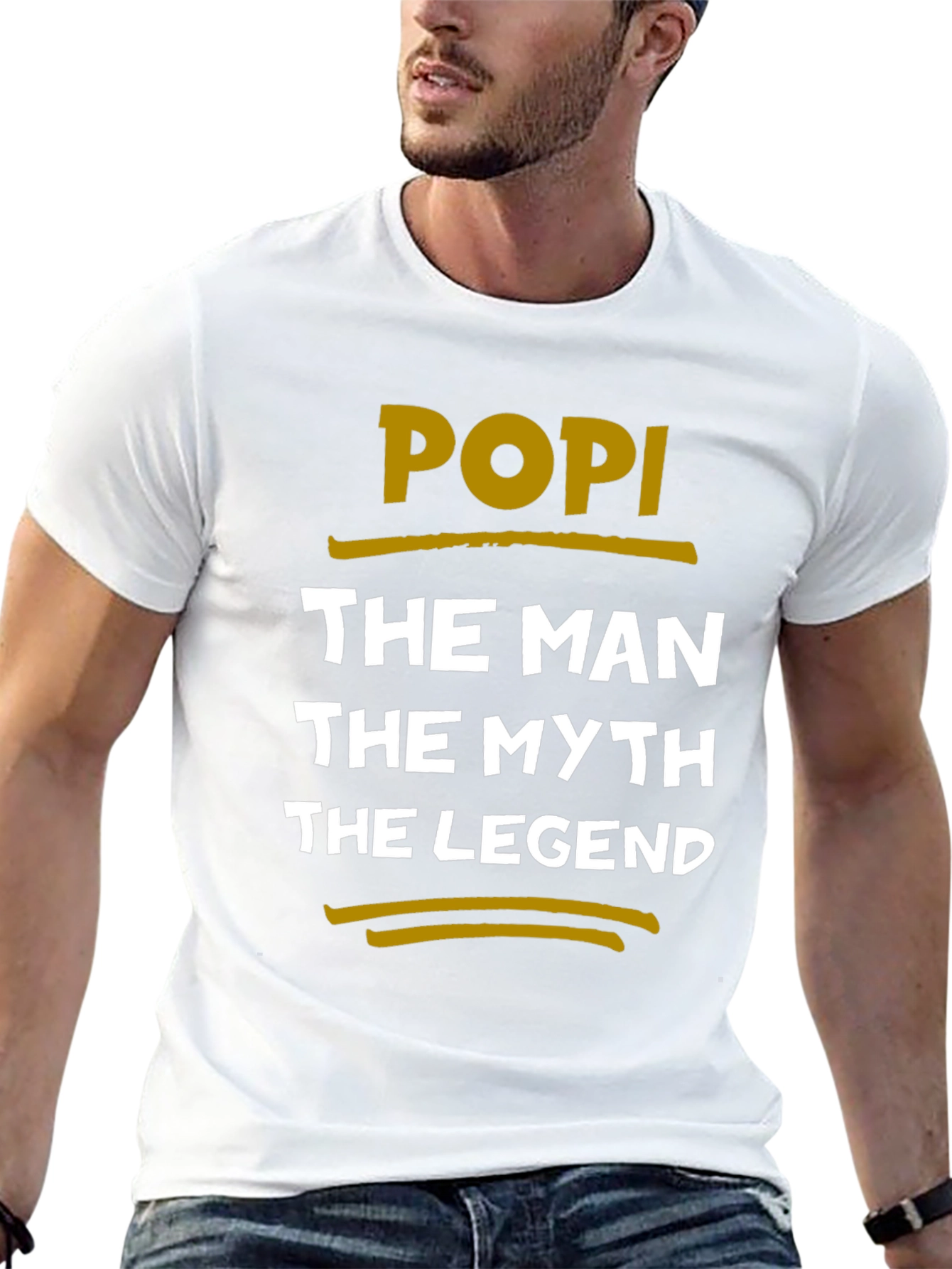 POPI The Man The Myth The Legend T-Shirt