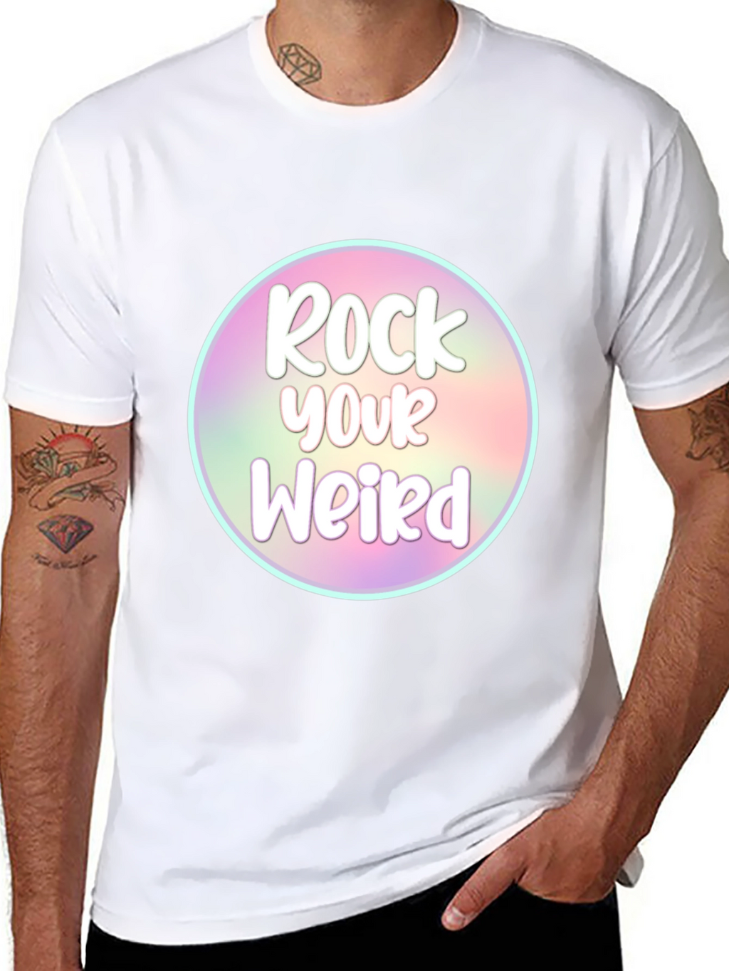 Rock Your Weird T-Shirt - Unique Graphic Tee
