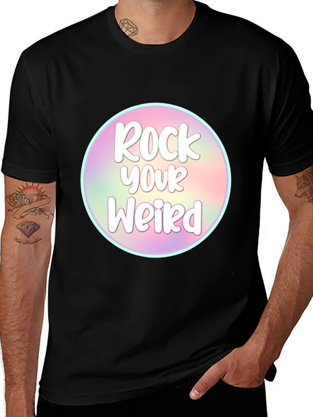 Rock Your Weird T-Shirt - Unique Graphic Tee