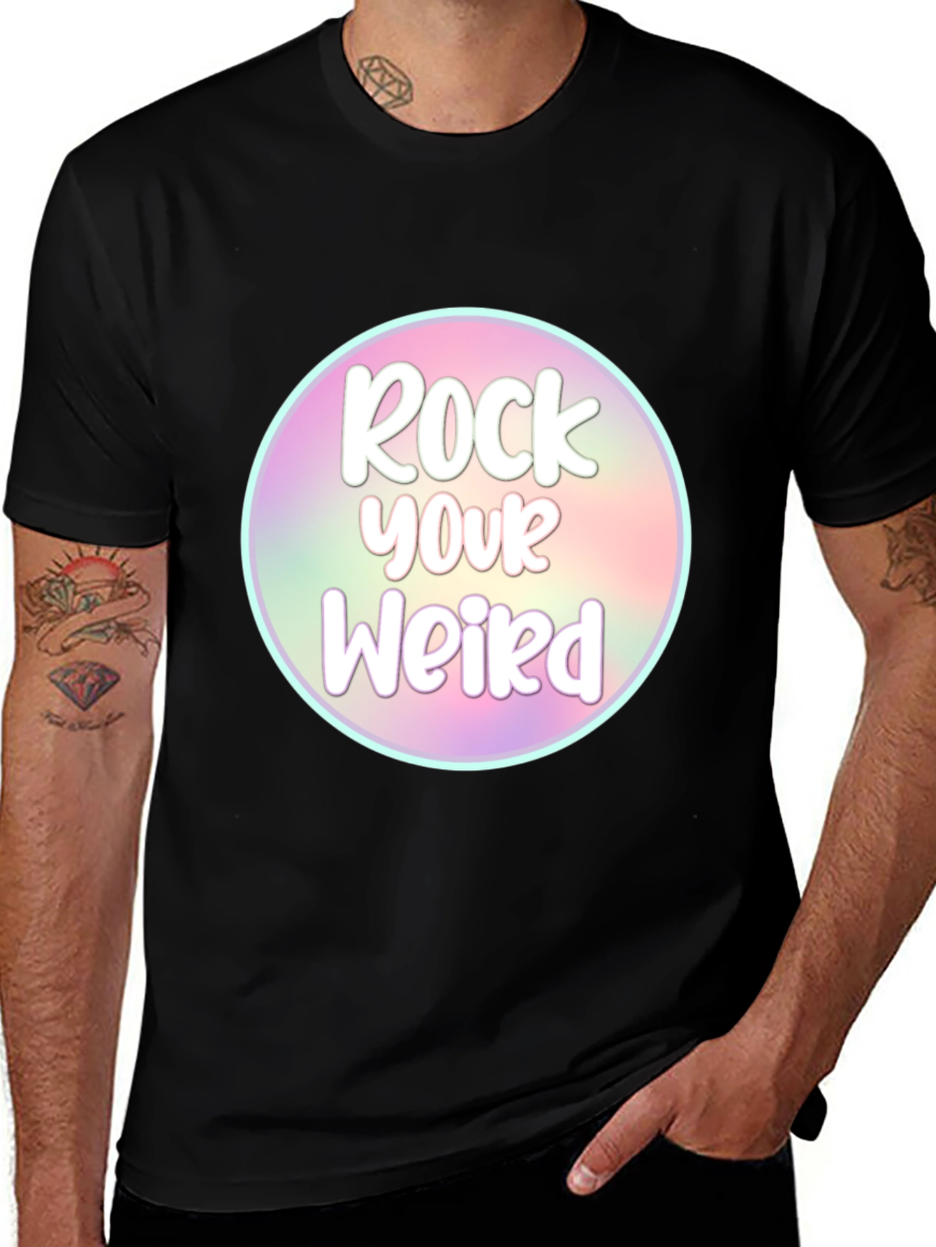 Rock Your Weird T-Shirt - Unique Graphic Tee
