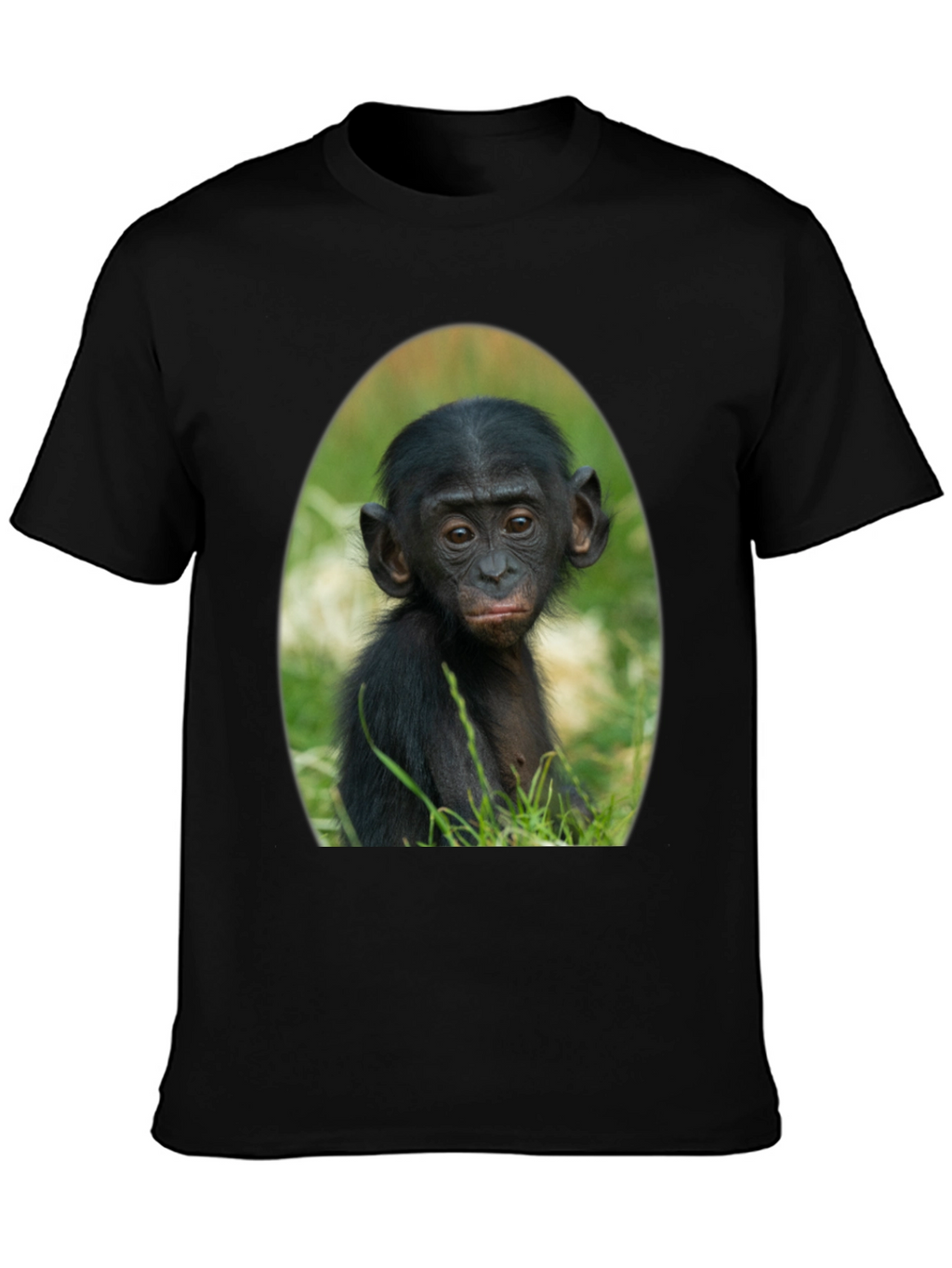 Bonobo Baby T-Shirt - Cute Ape Graphic Tee
