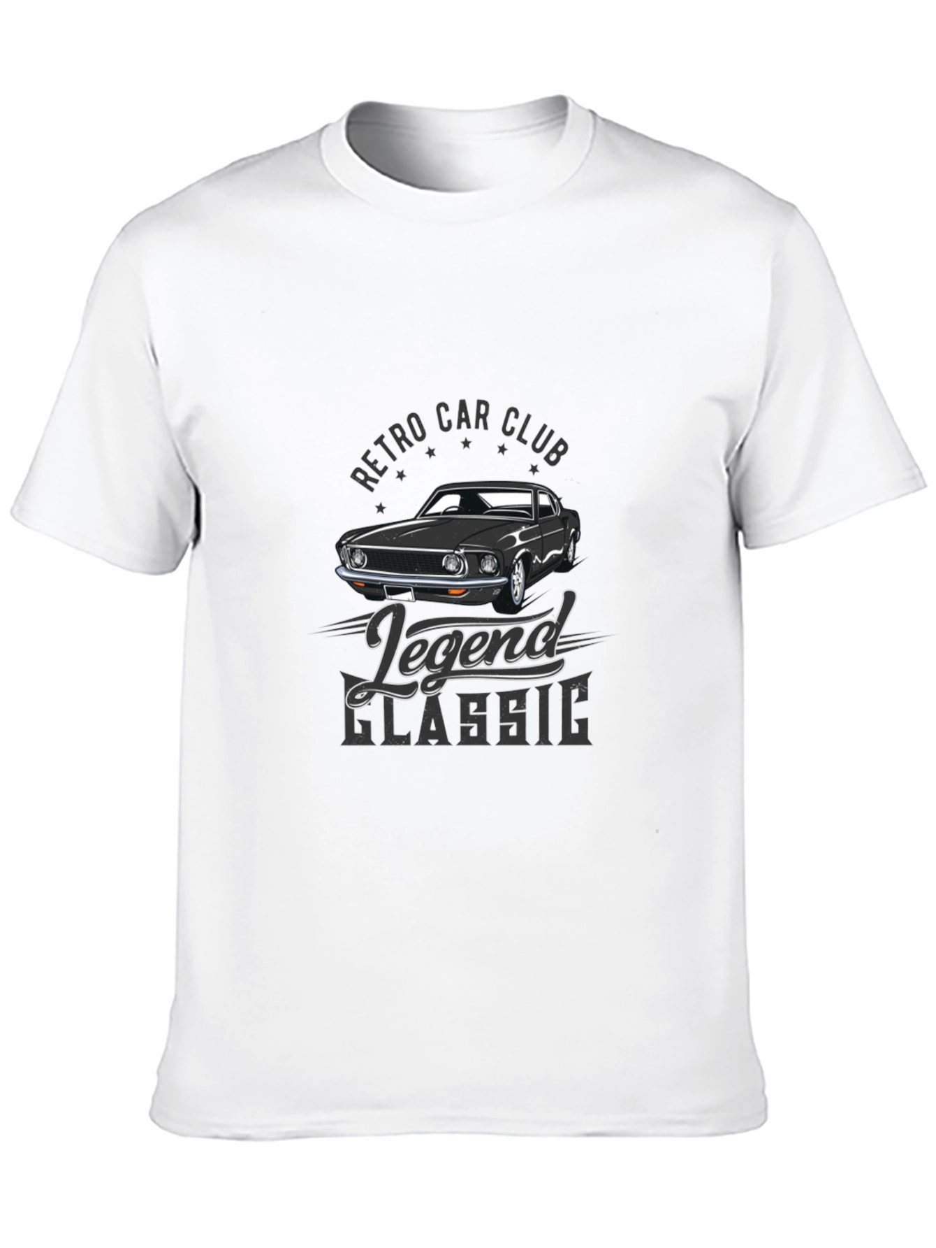 Retro Car Club Legend Classic T-Shirt