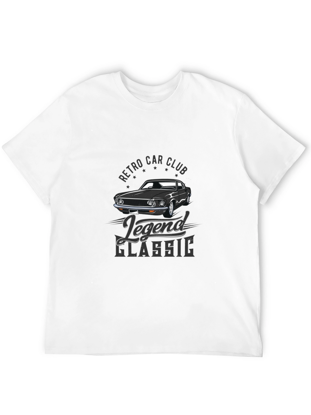 Retro Car Club Legend Classic T-Shirt