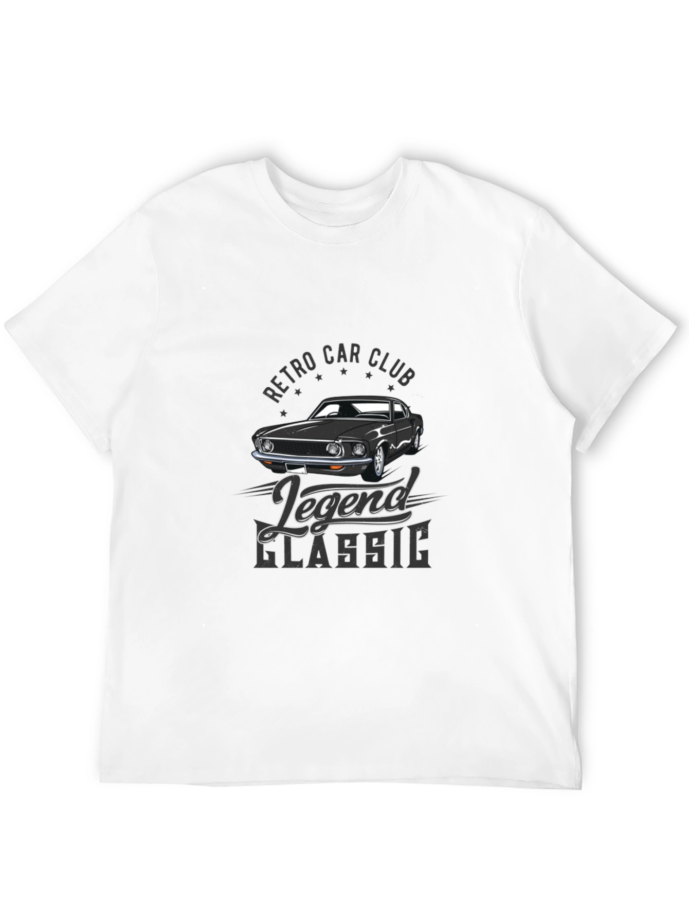 Retro Car Club Legend Classic T-Shirt