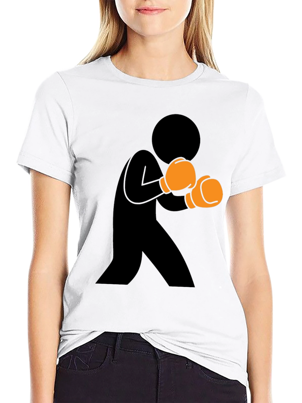 Boxer Graphic T-Shirt - Classic Black