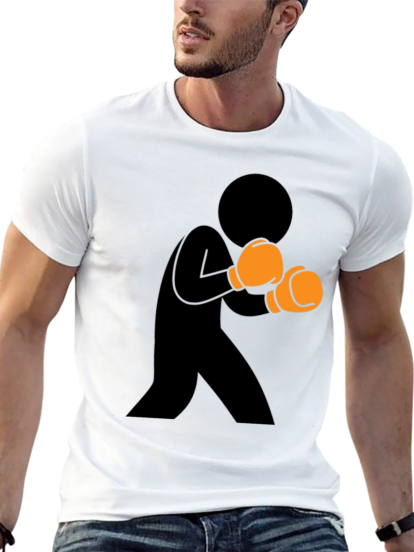 Boxer Graphic T-Shirt - Classic Black