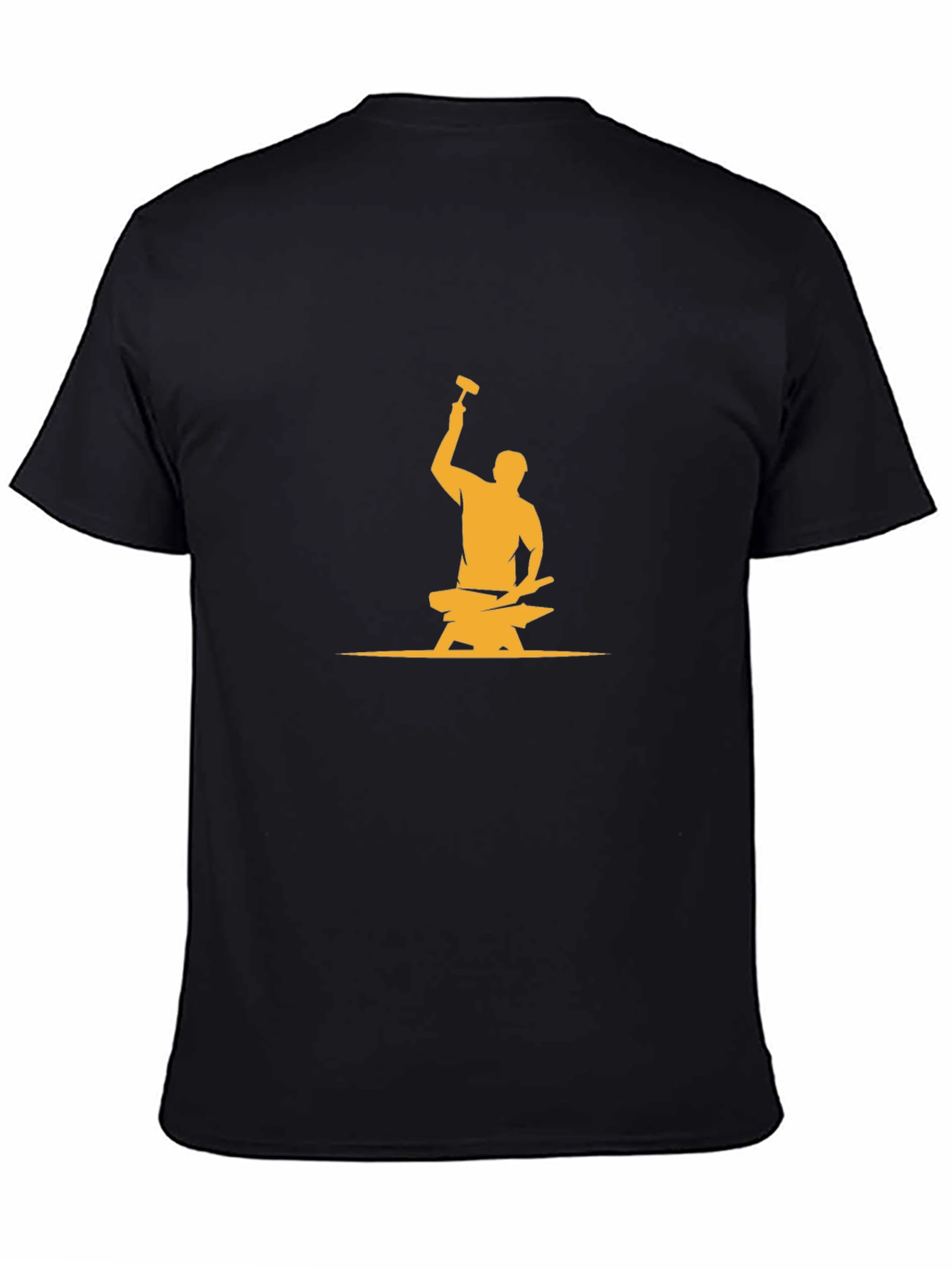 Blacksmith Hammer Anvil Graphic T-Shirt