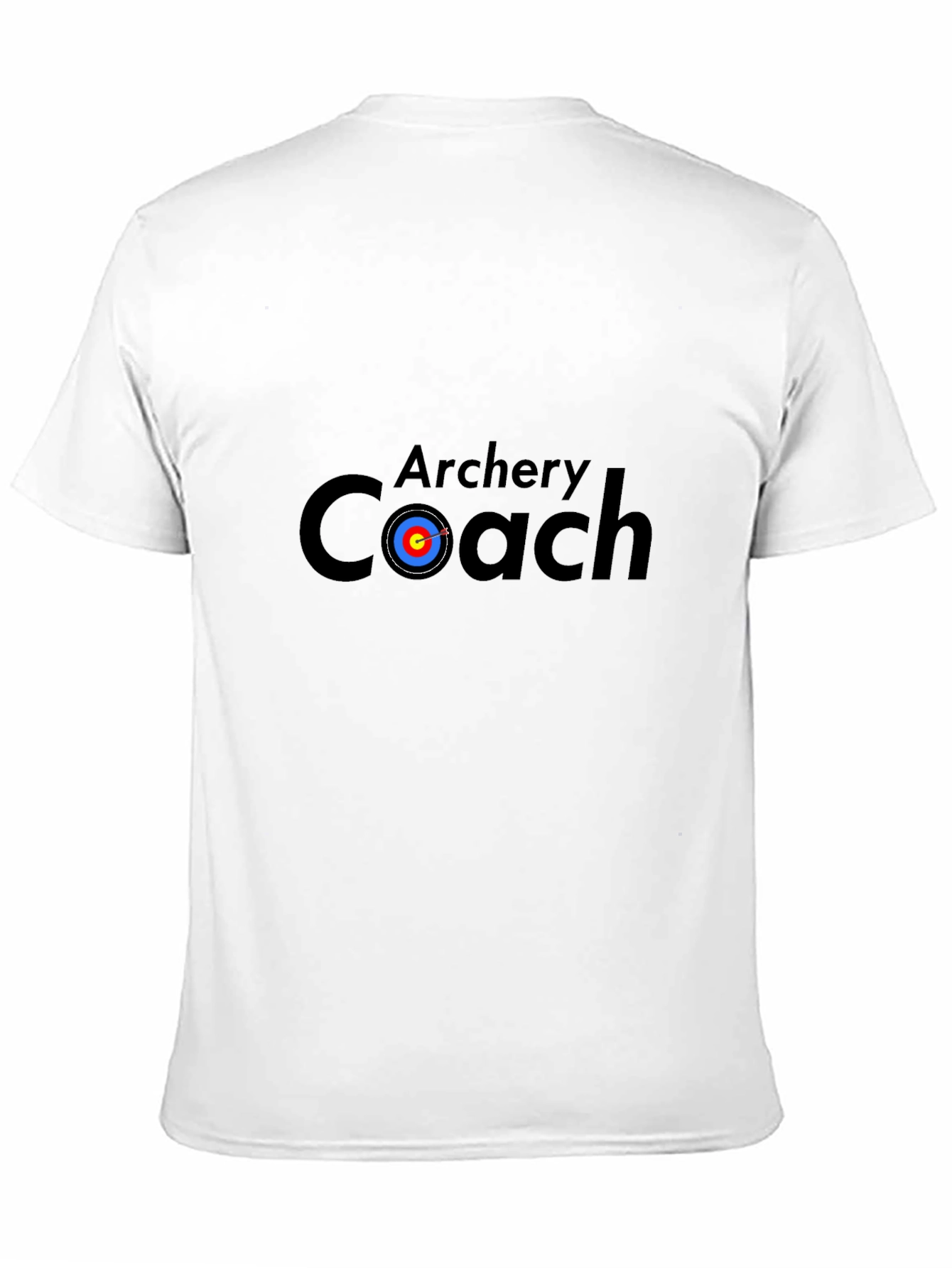 Archery Coach Graphic Tee - Black T-Shirt
