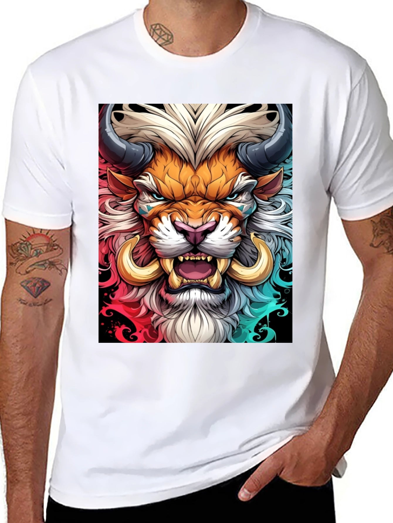 Monster Graphic Tee - Bold Anime Style