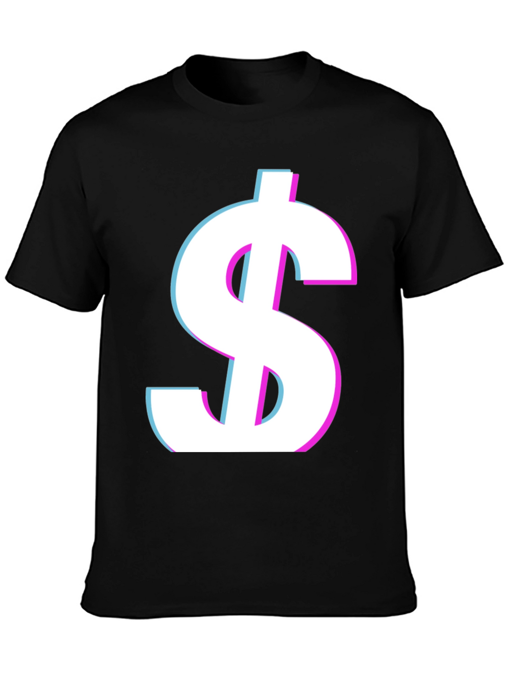 Trendy Dollar Sign Graphic Tee