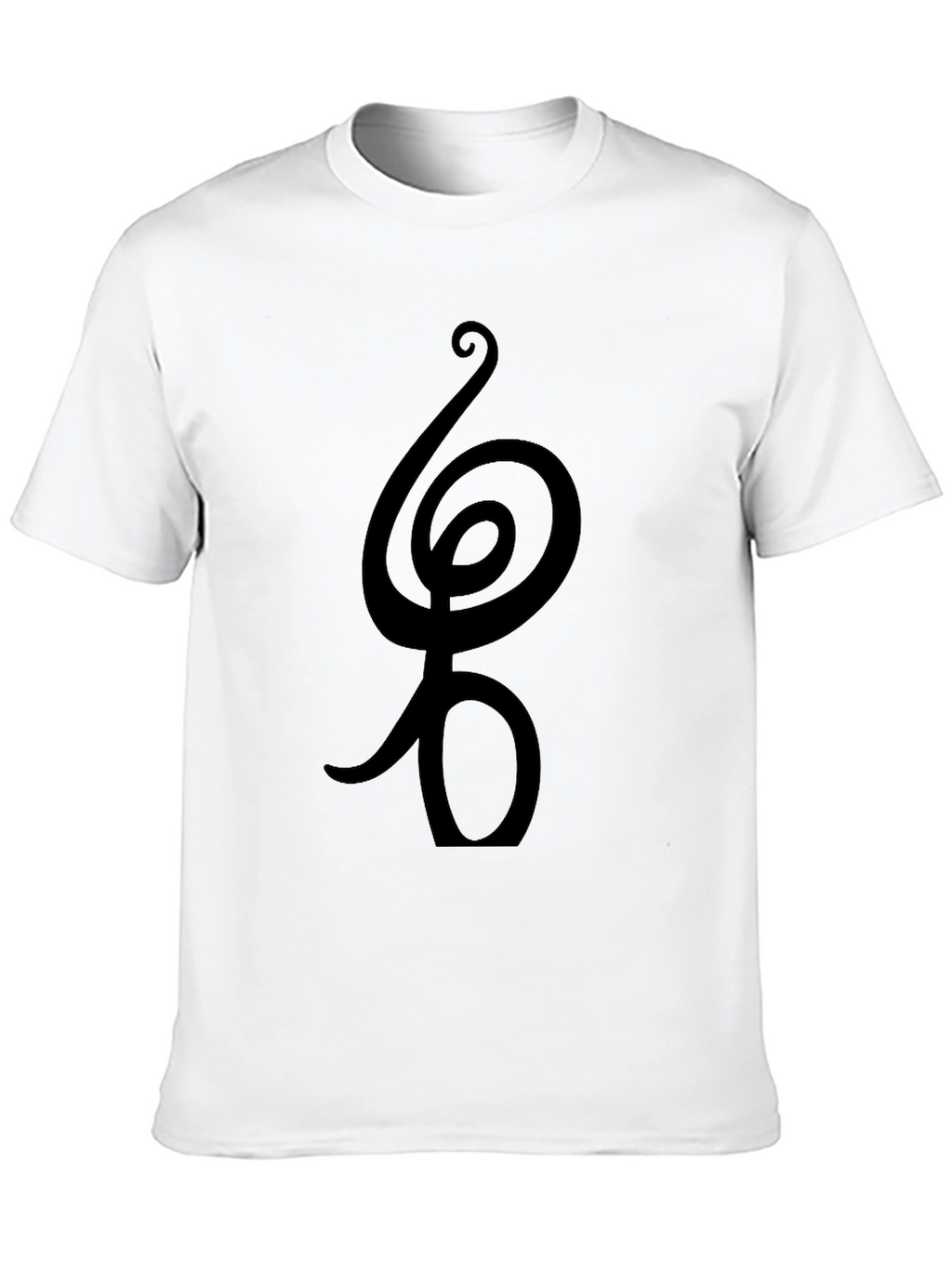 Spiral Symbol Graphic Tee - Stylish & Unique Design