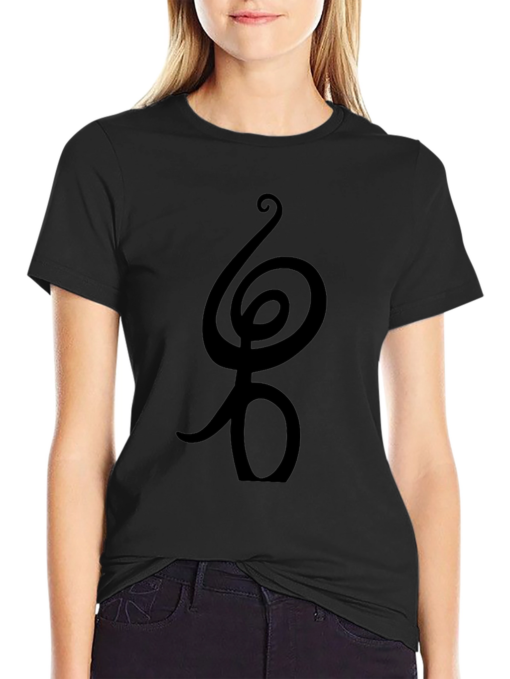 Spiral Symbol Graphic Tee - Stylish & Unique Design