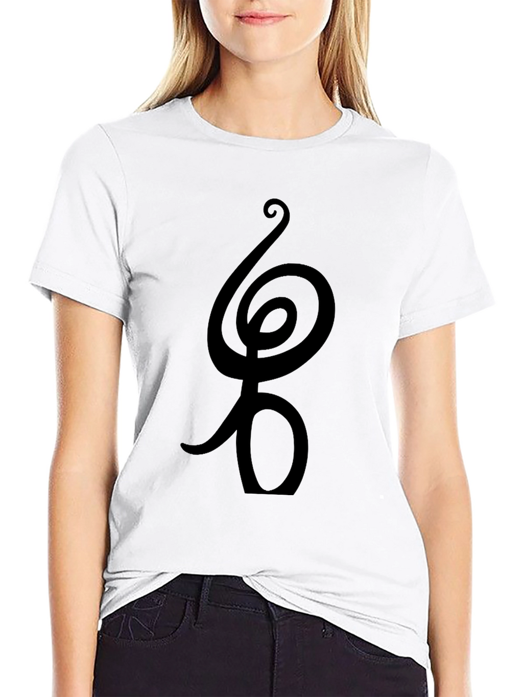 Spiral Symbol Graphic Tee - Stylish & Unique Design