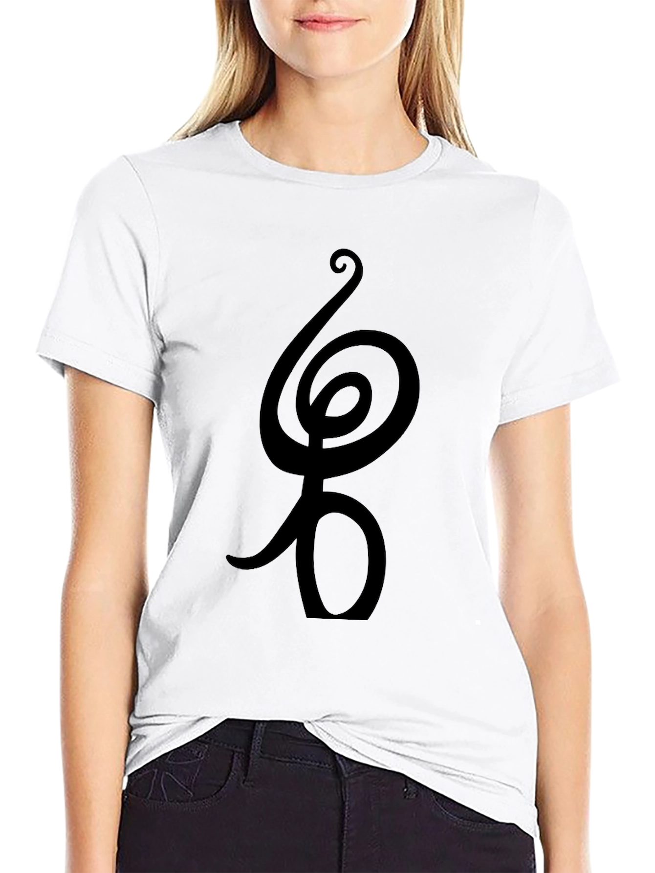 Spiral Symbol Graphic Tee - Stylish & Unique Design