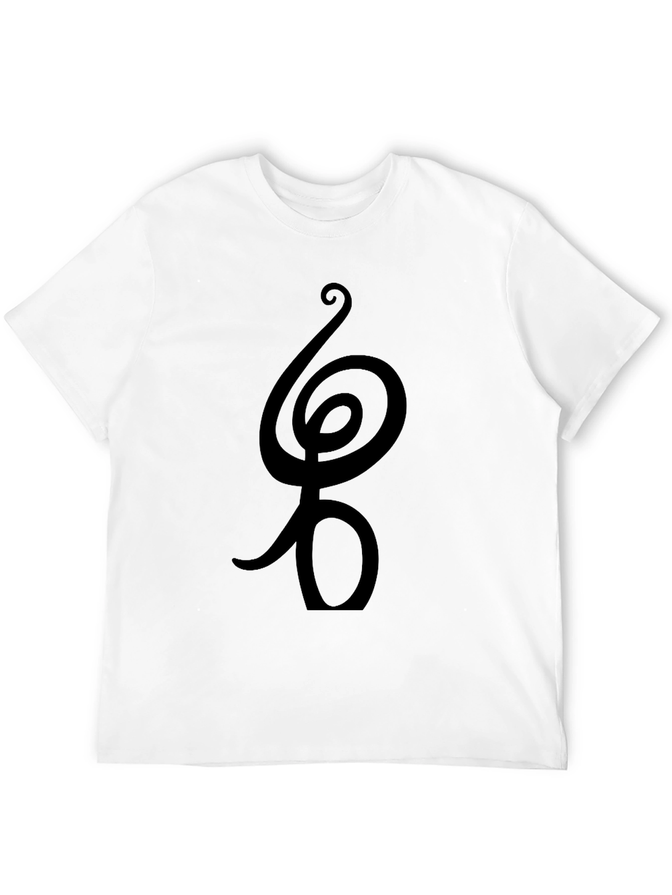 Spiral Symbol Graphic Tee - Stylish & Unique Design