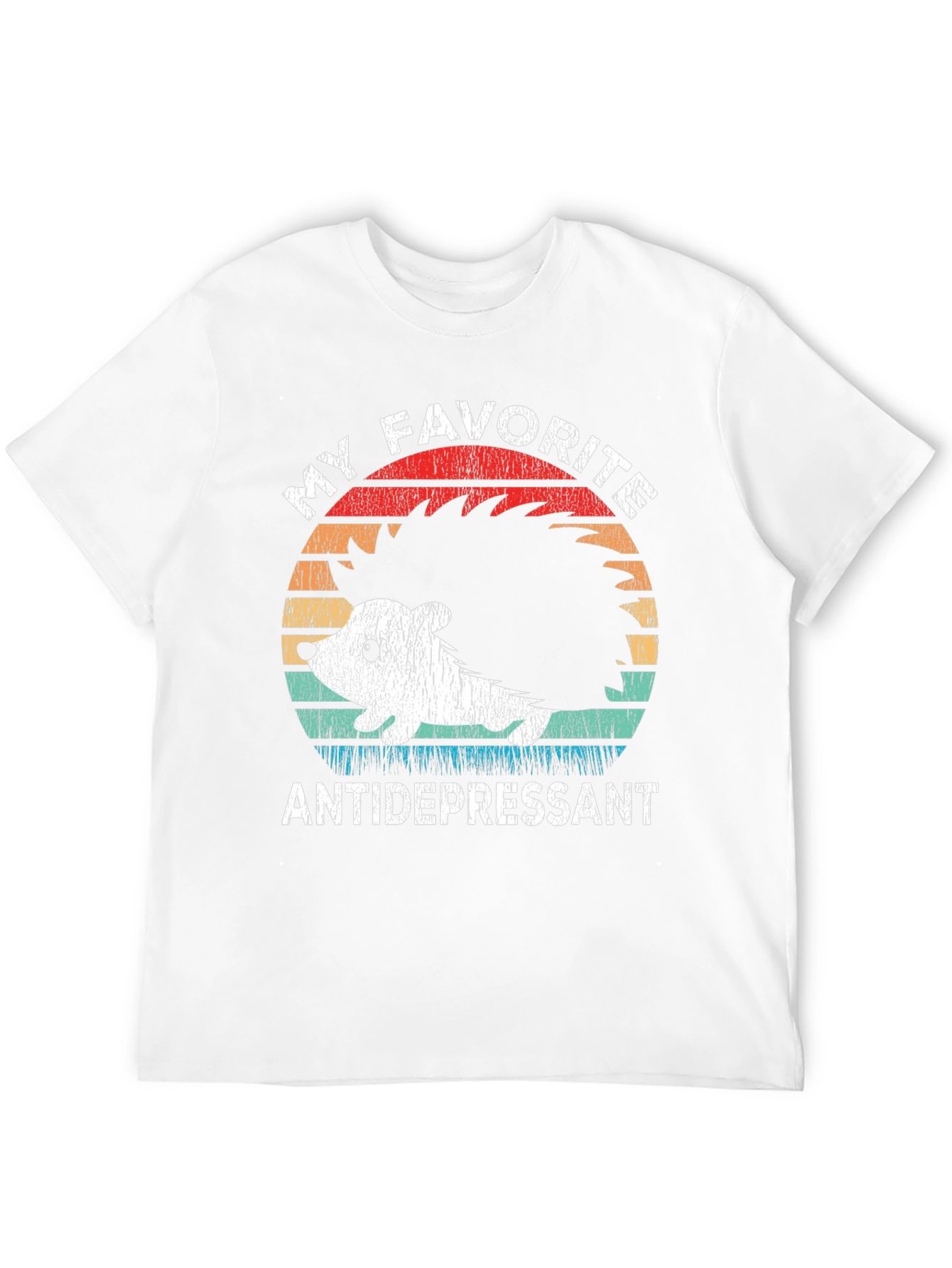 My Favorite Antidepressant Hedgehog Graphic Tee