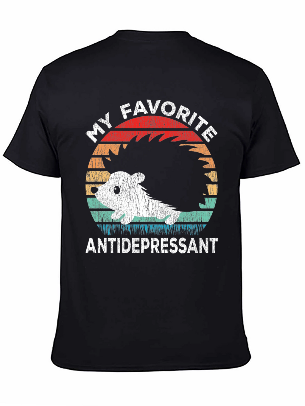 My Favorite Antidepressant Hedgehog Graphic Tee