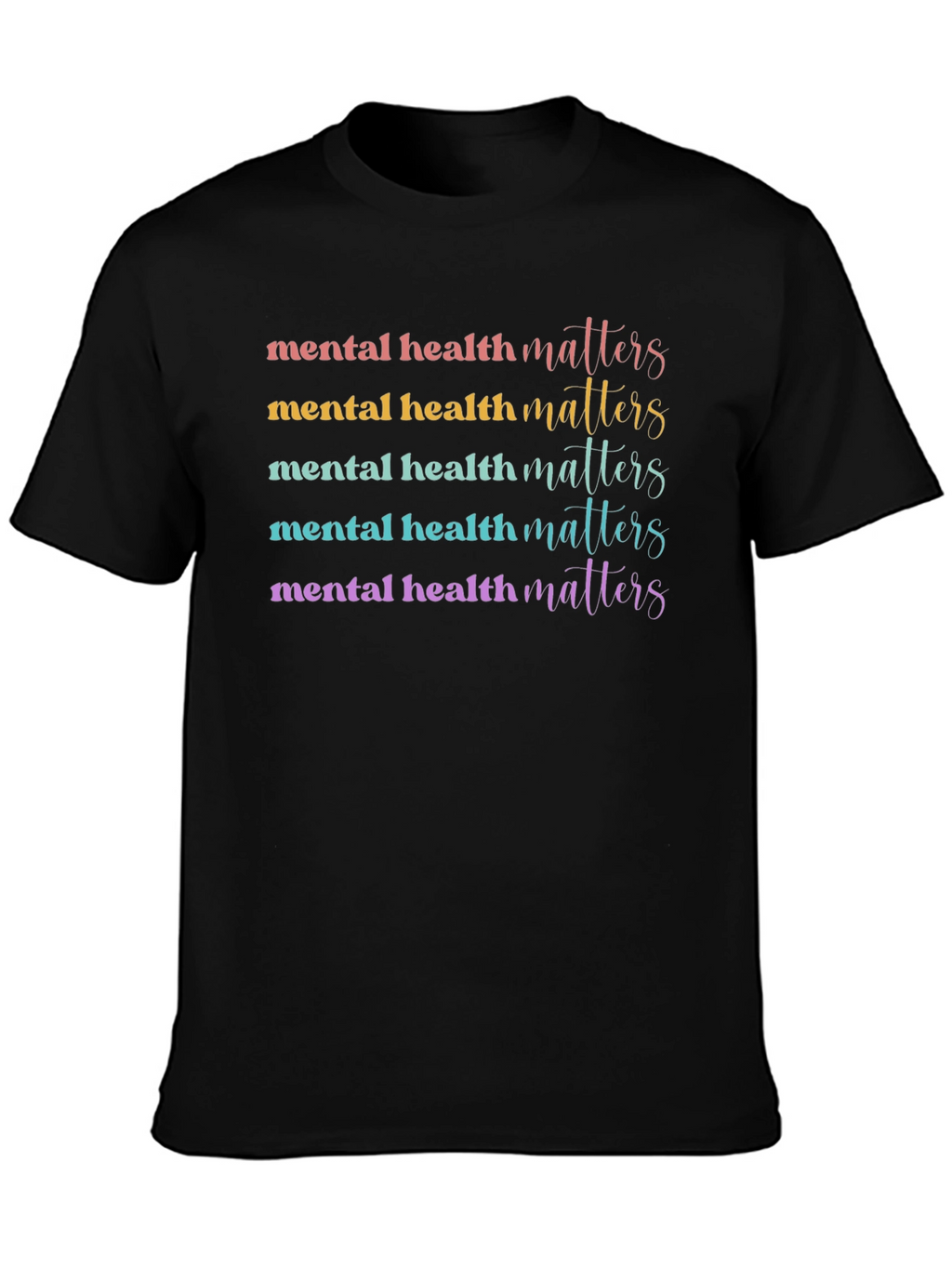Mental Health Matters Graphic Tee - Stylish Awareness