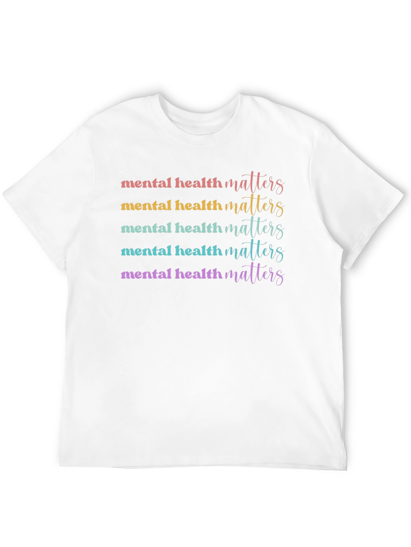Mental Health Matters Graphic Tee - Stylish Awareness