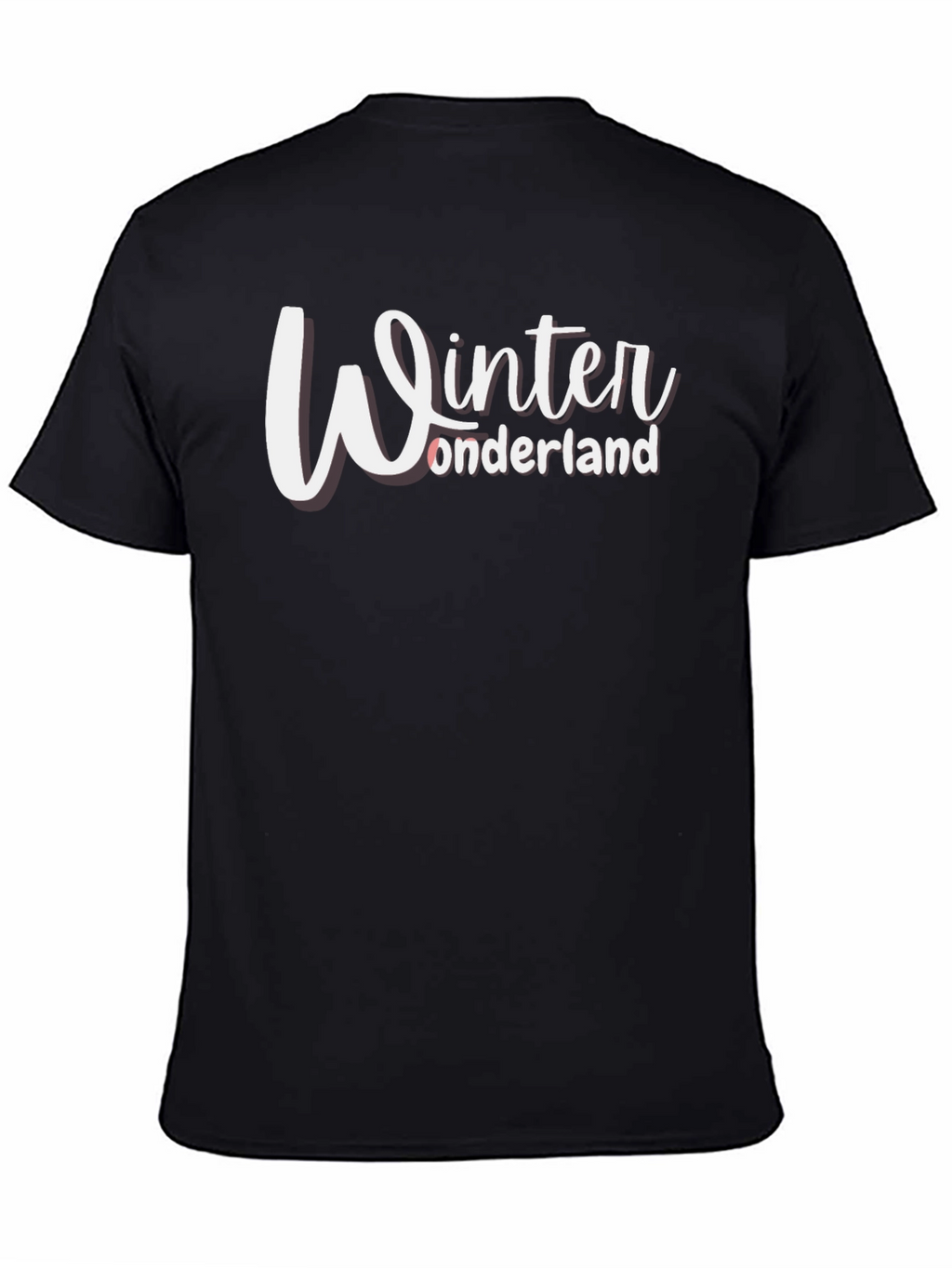 Winter Wonderland Black T-Shirt