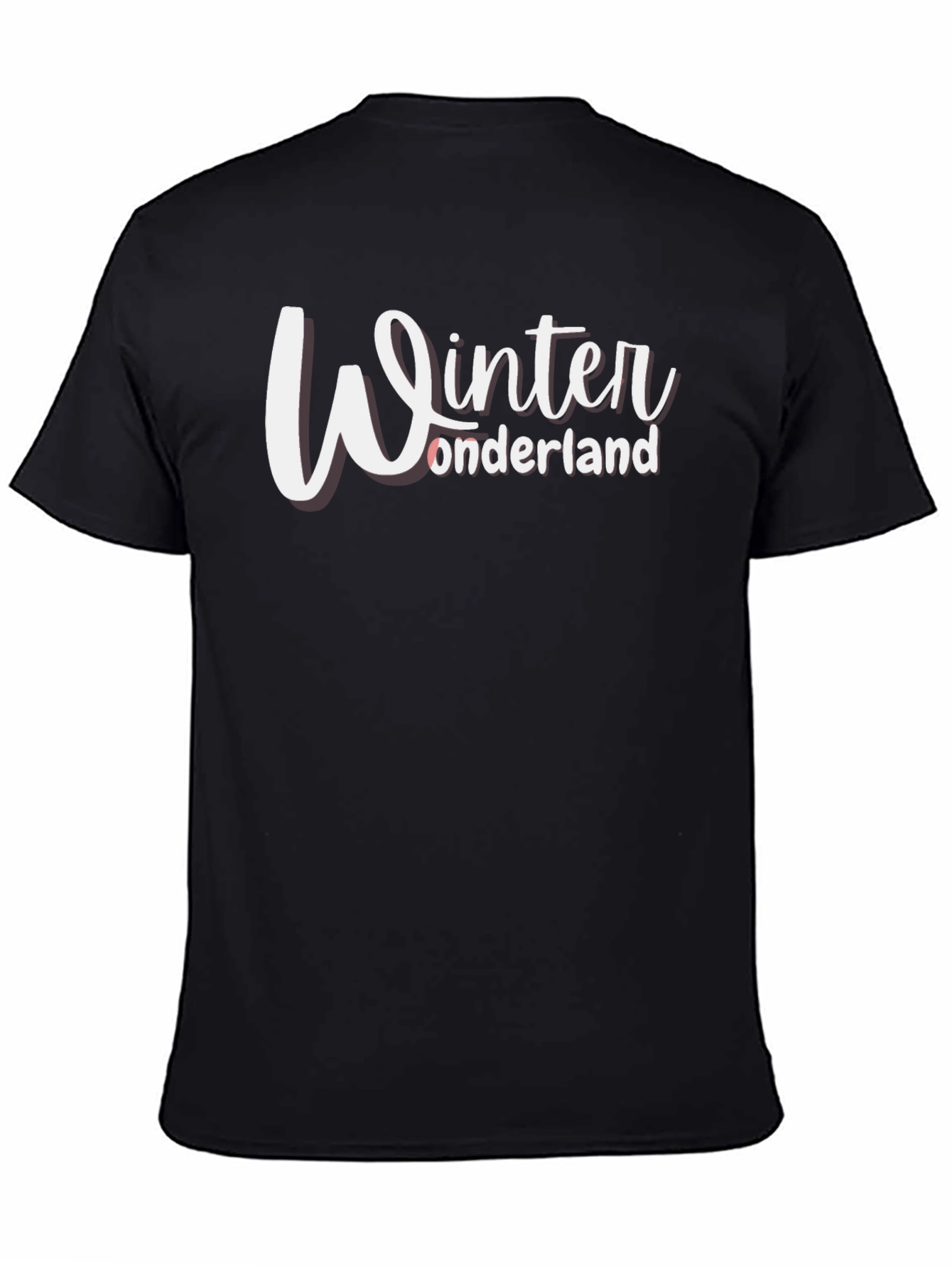 Winter Wonderland Black T-Shirt