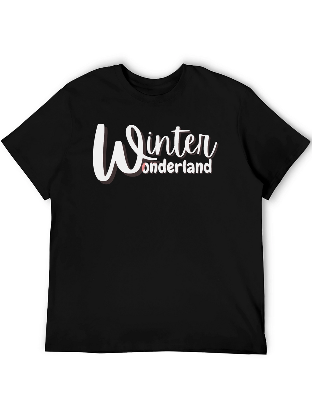 Winter Wonderland Black T-Shirt