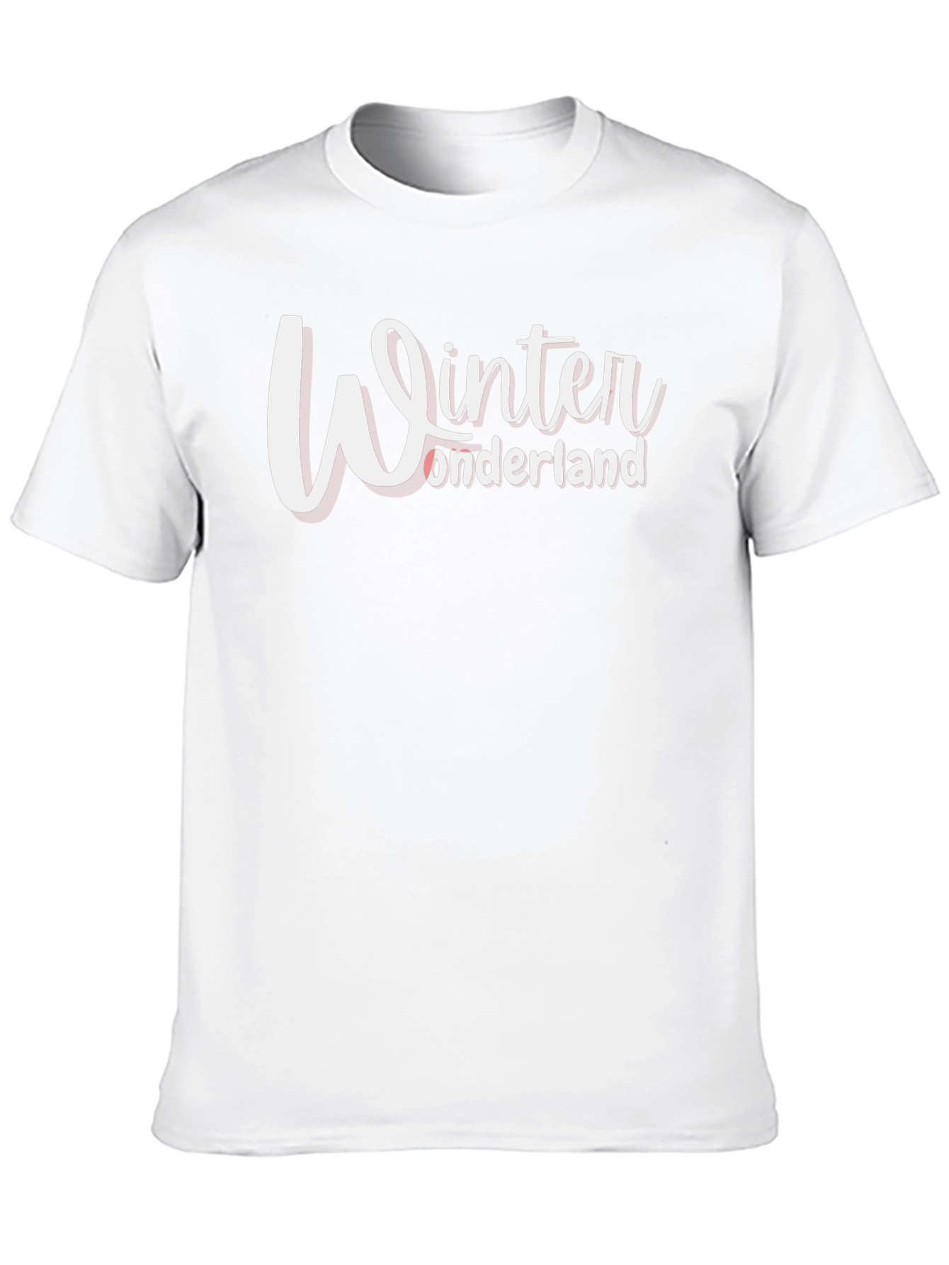 Winter Wonderland Black T-Shirt