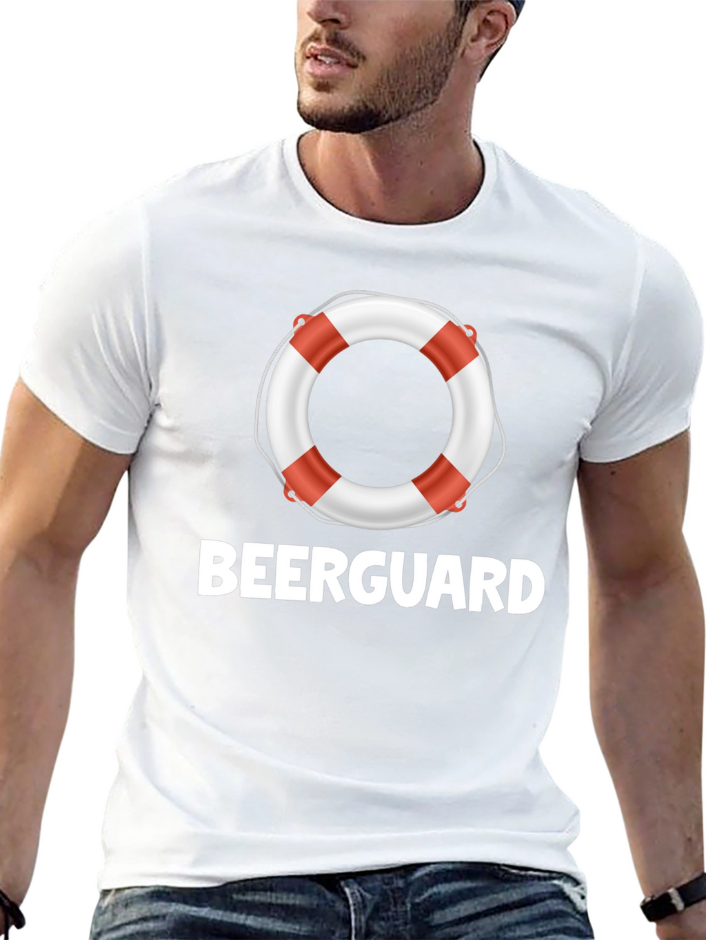 Beerguard T-Shirt: Lifeguard Humor