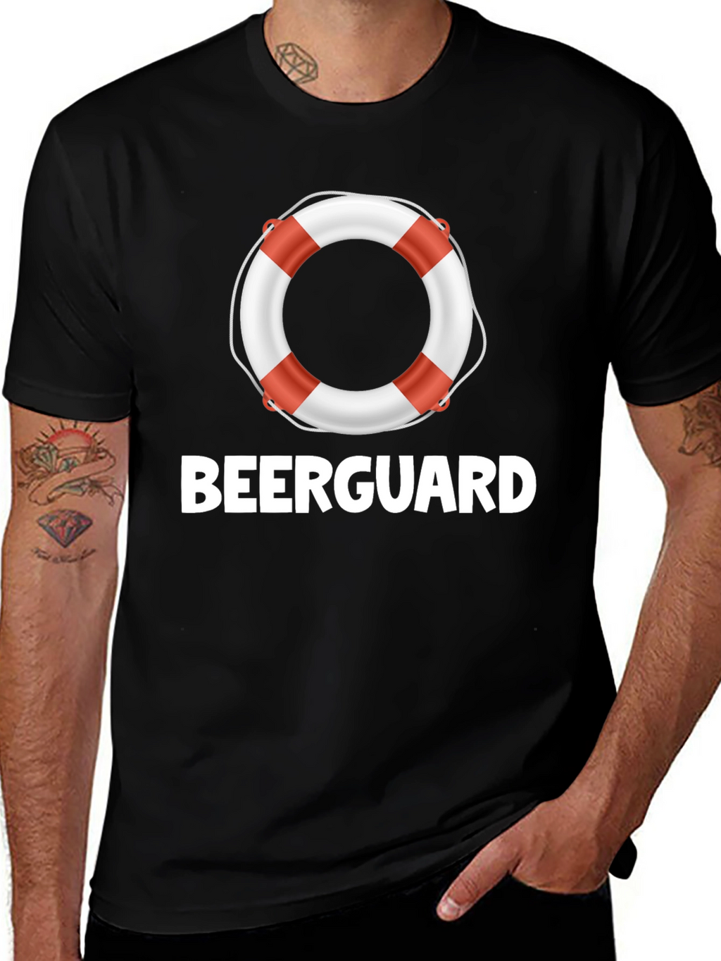 Beerguard T-Shirt: Lifeguard Humor