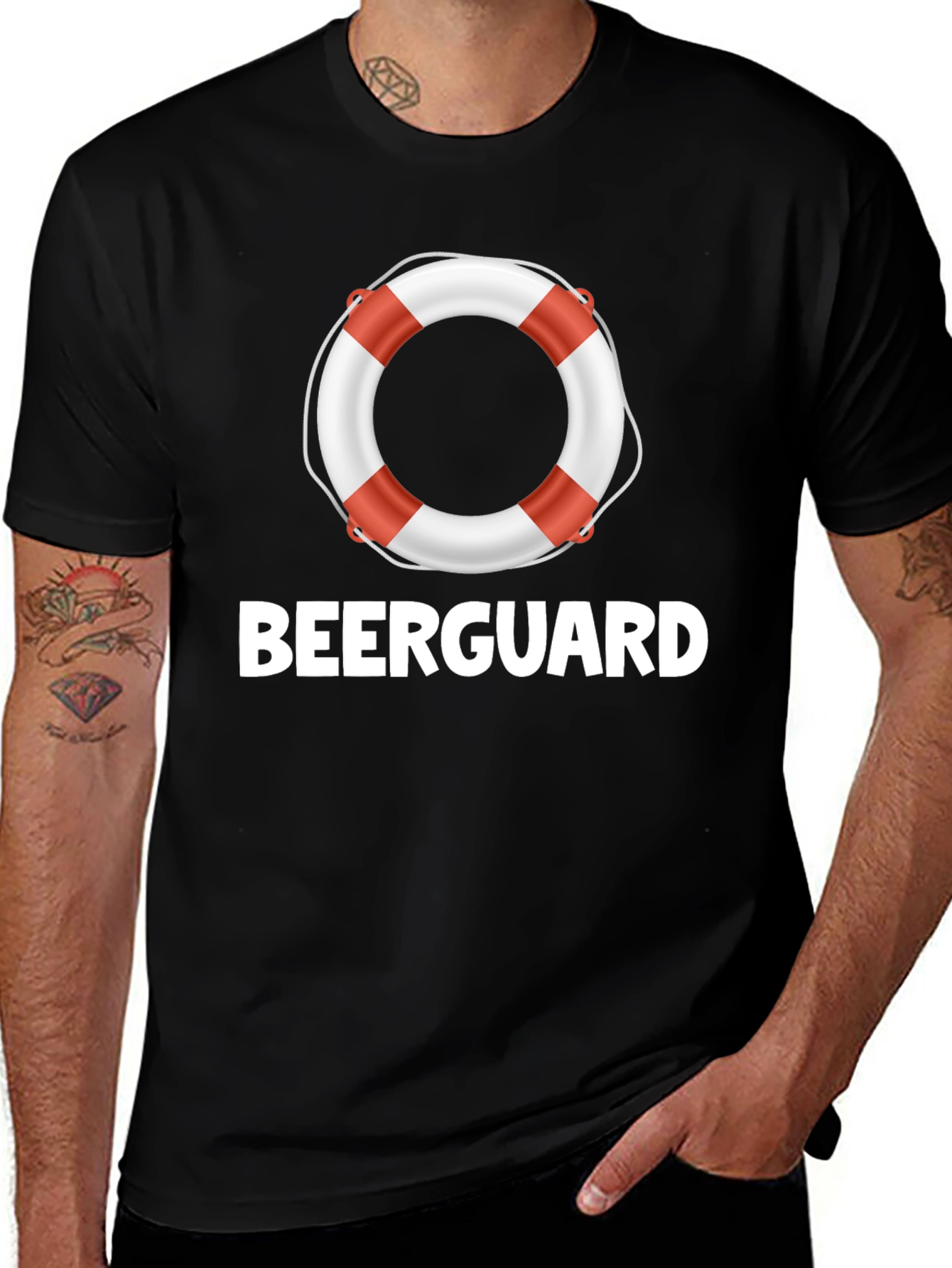 Beerguard T-Shirt: Lifeguard Humor