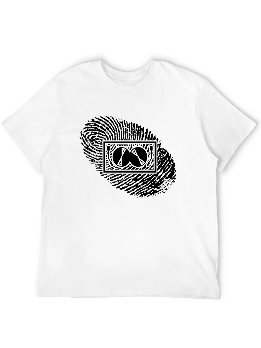 Fingerprint Art Graphic Tee