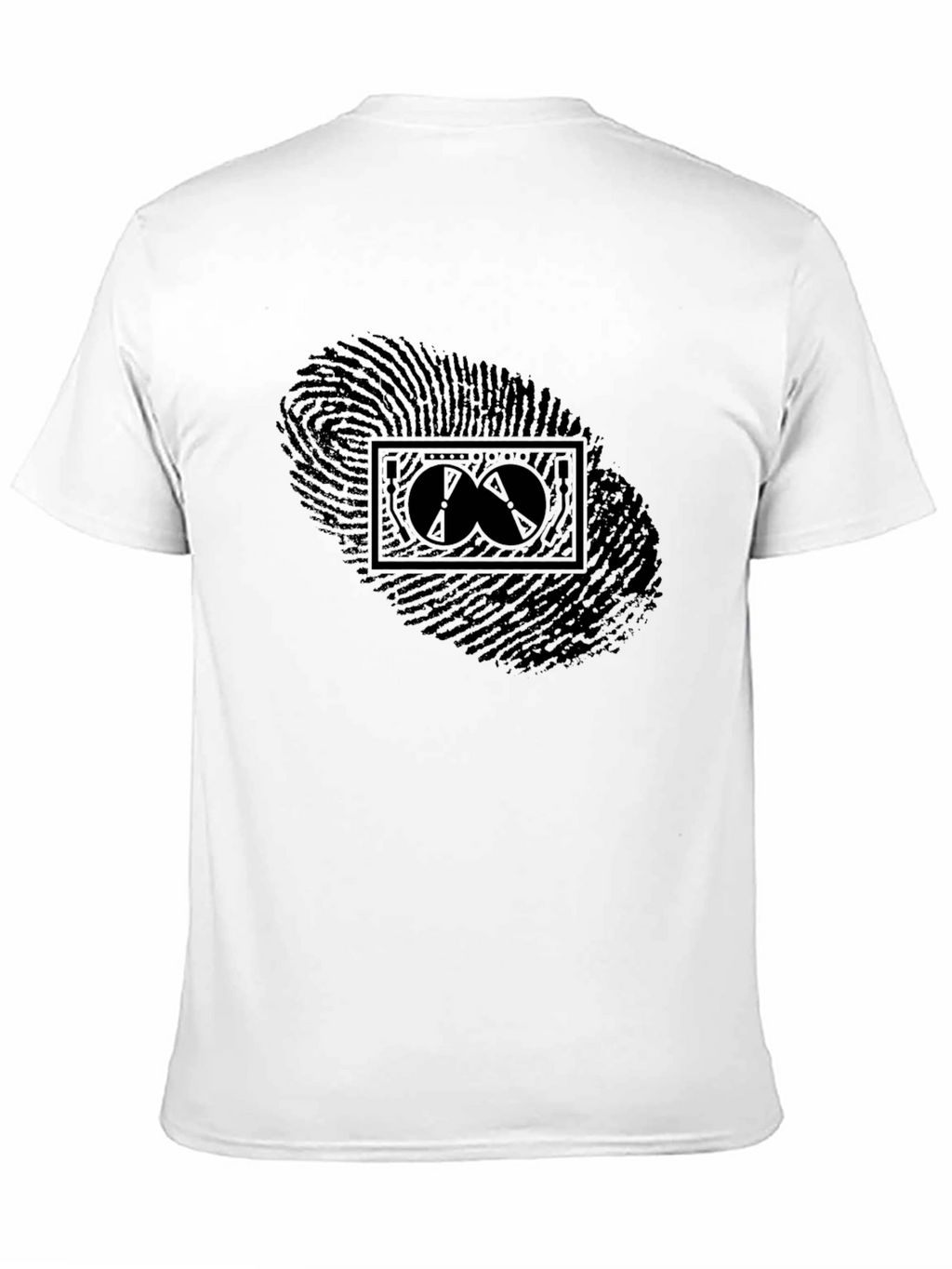 Fingerprint Art Graphic Tee
