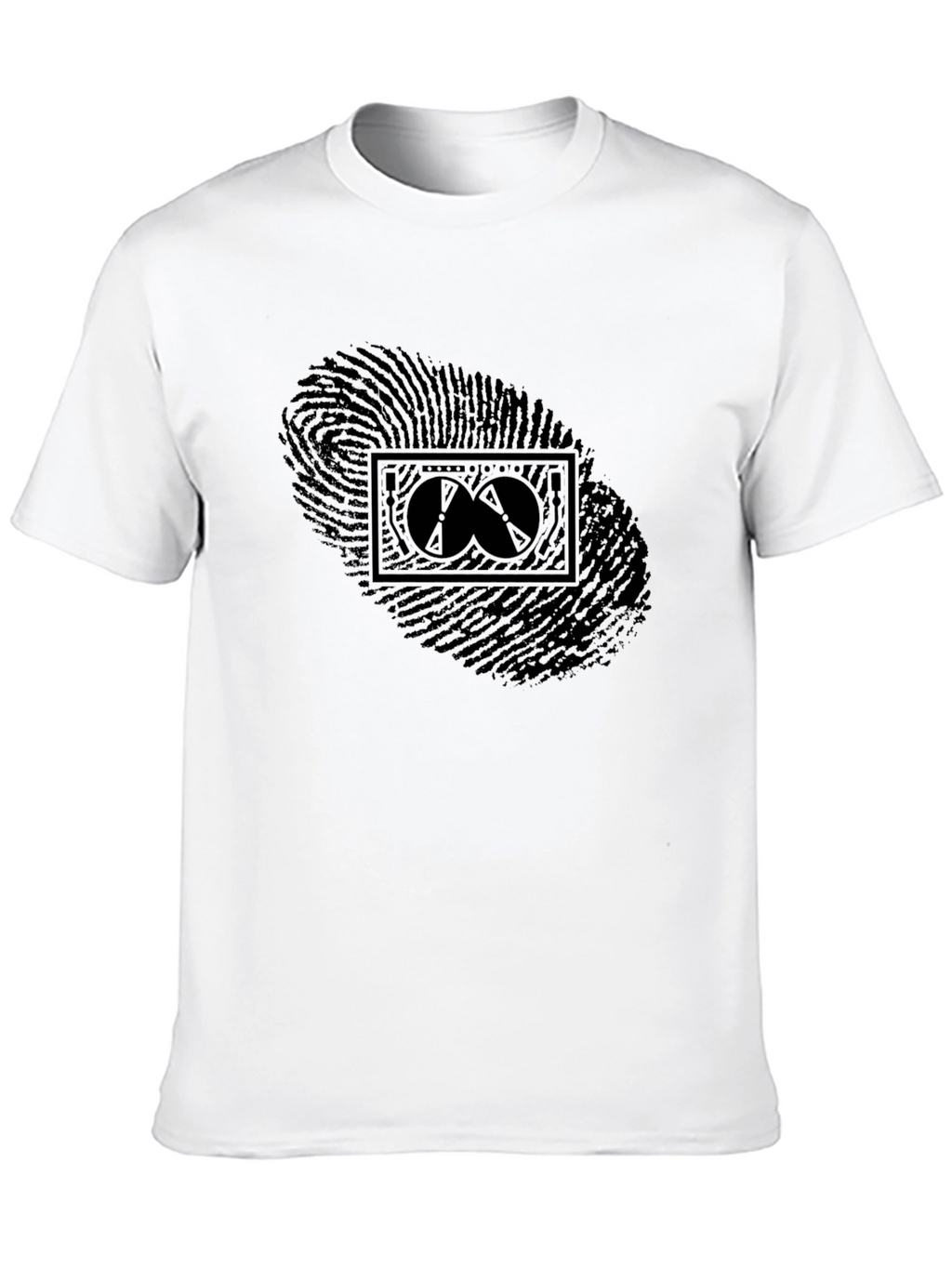 Fingerprint Art Graphic Tee
