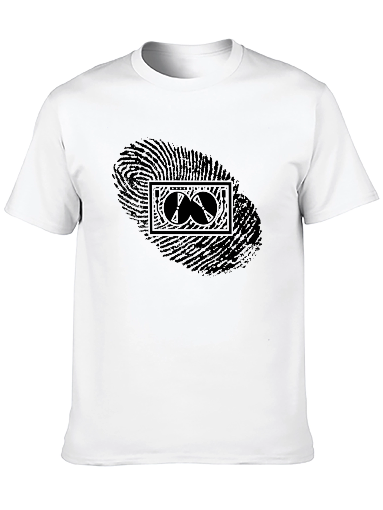 Fingerprint Art Graphic Tee