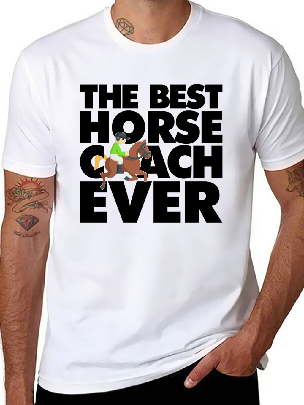 The Best Horse Coach Ever T-Shirt