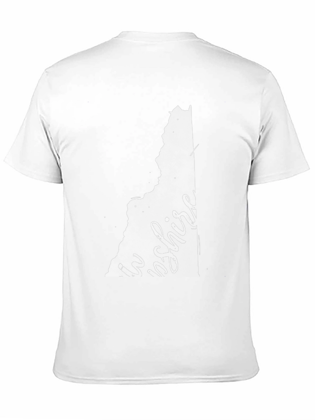 New Hampshire State Silhouette Graphic Tee - Unisex