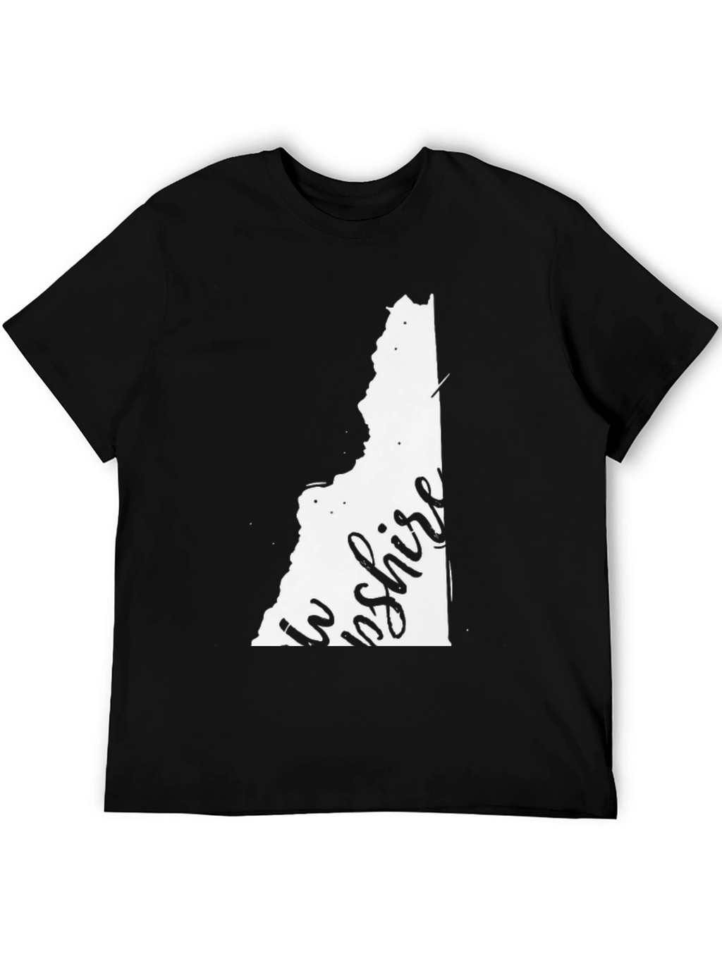 New Hampshire State Silhouette Graphic Tee - Unisex