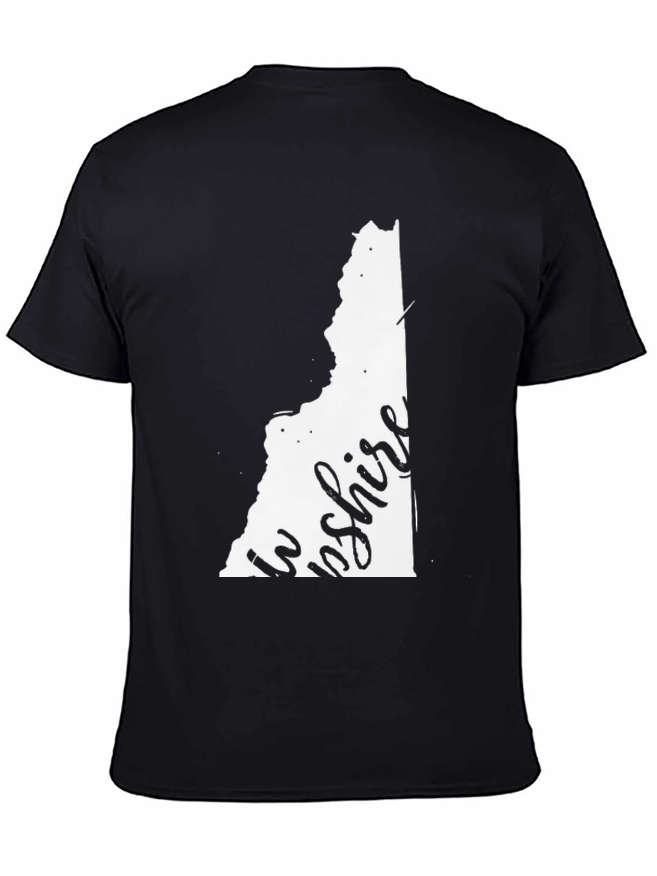 New Hampshire State Silhouette Graphic Tee - Unisex