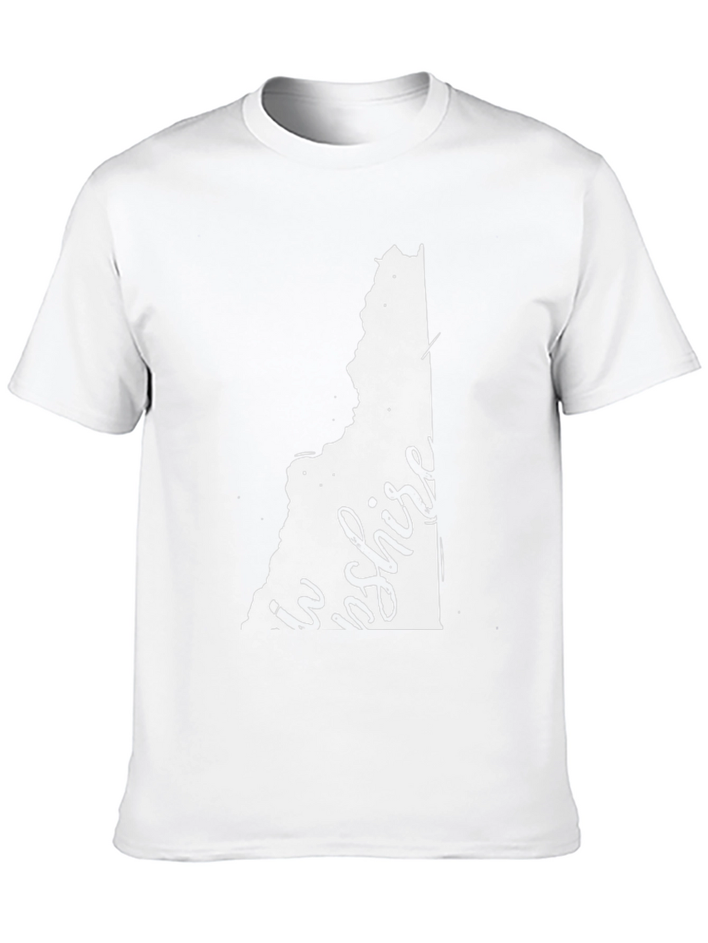 New Hampshire State Silhouette Graphic Tee - Unisex