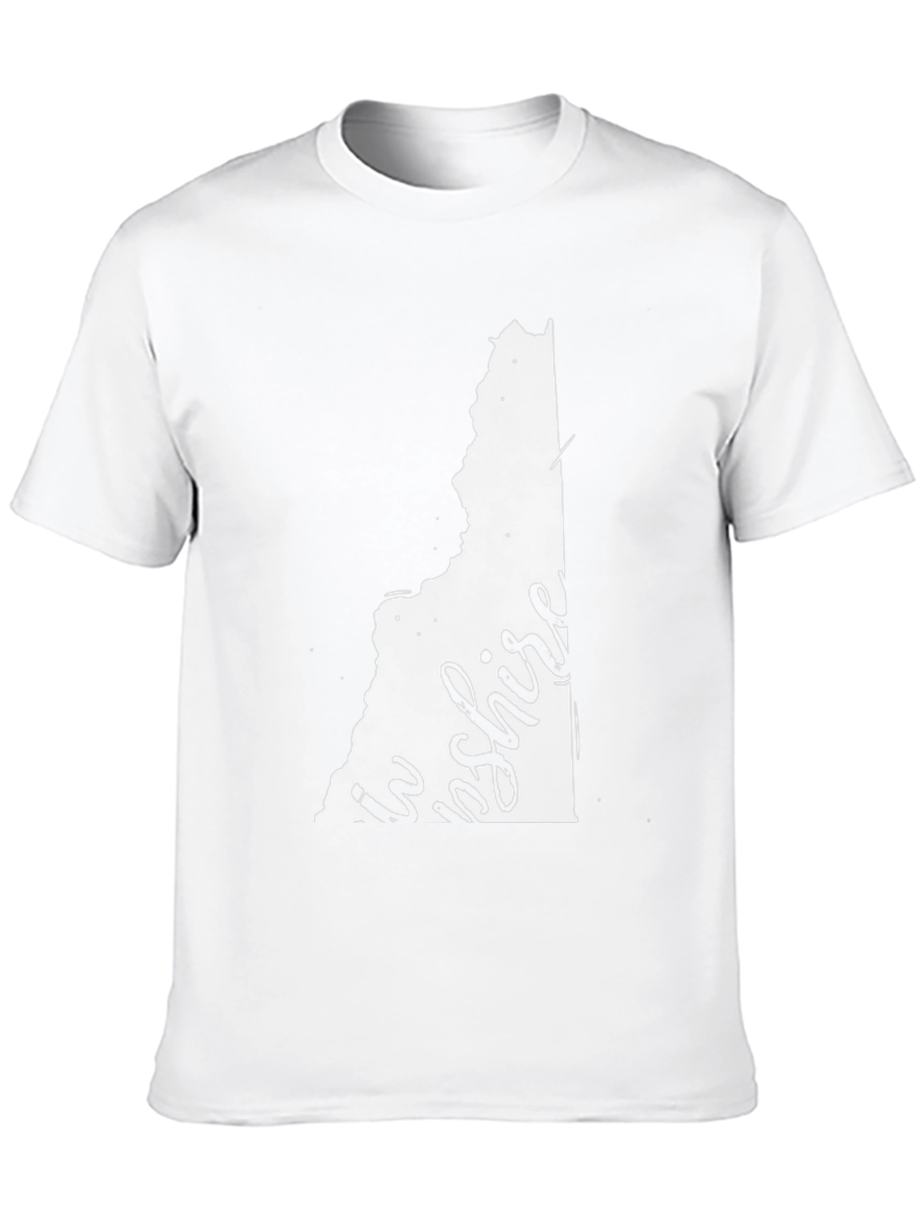 New Hampshire State Silhouette Graphic Tee - Unisex
