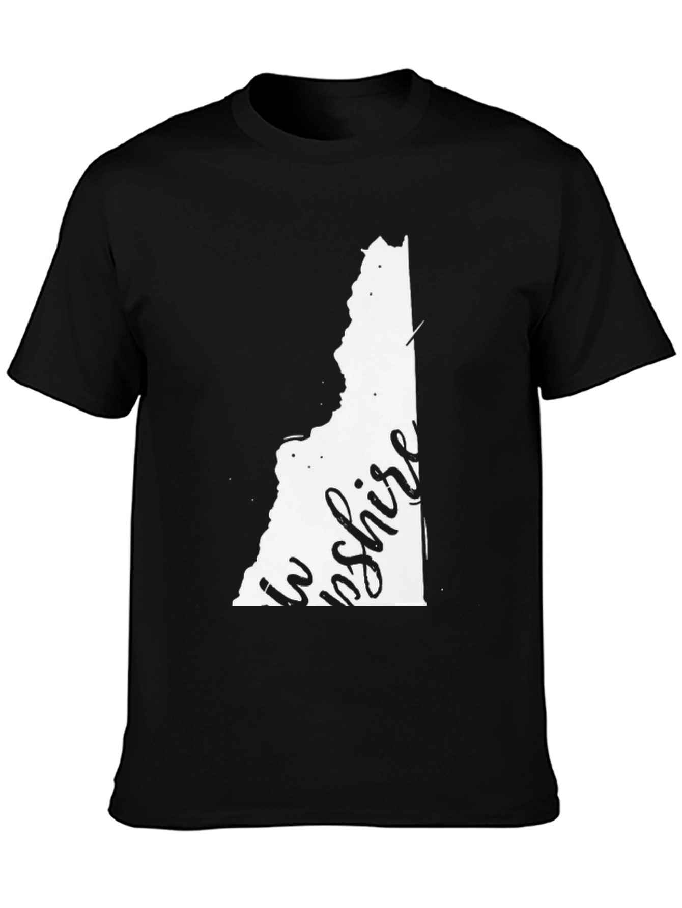 New Hampshire State Silhouette Graphic Tee - Unisex