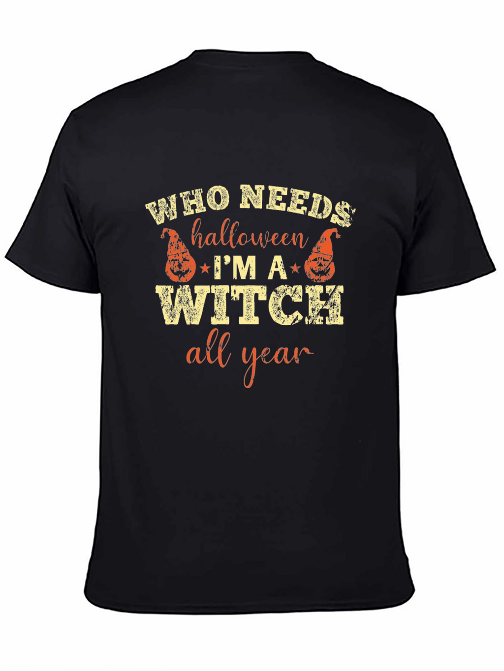 Halloween Witch T-Shirt - All Year Round