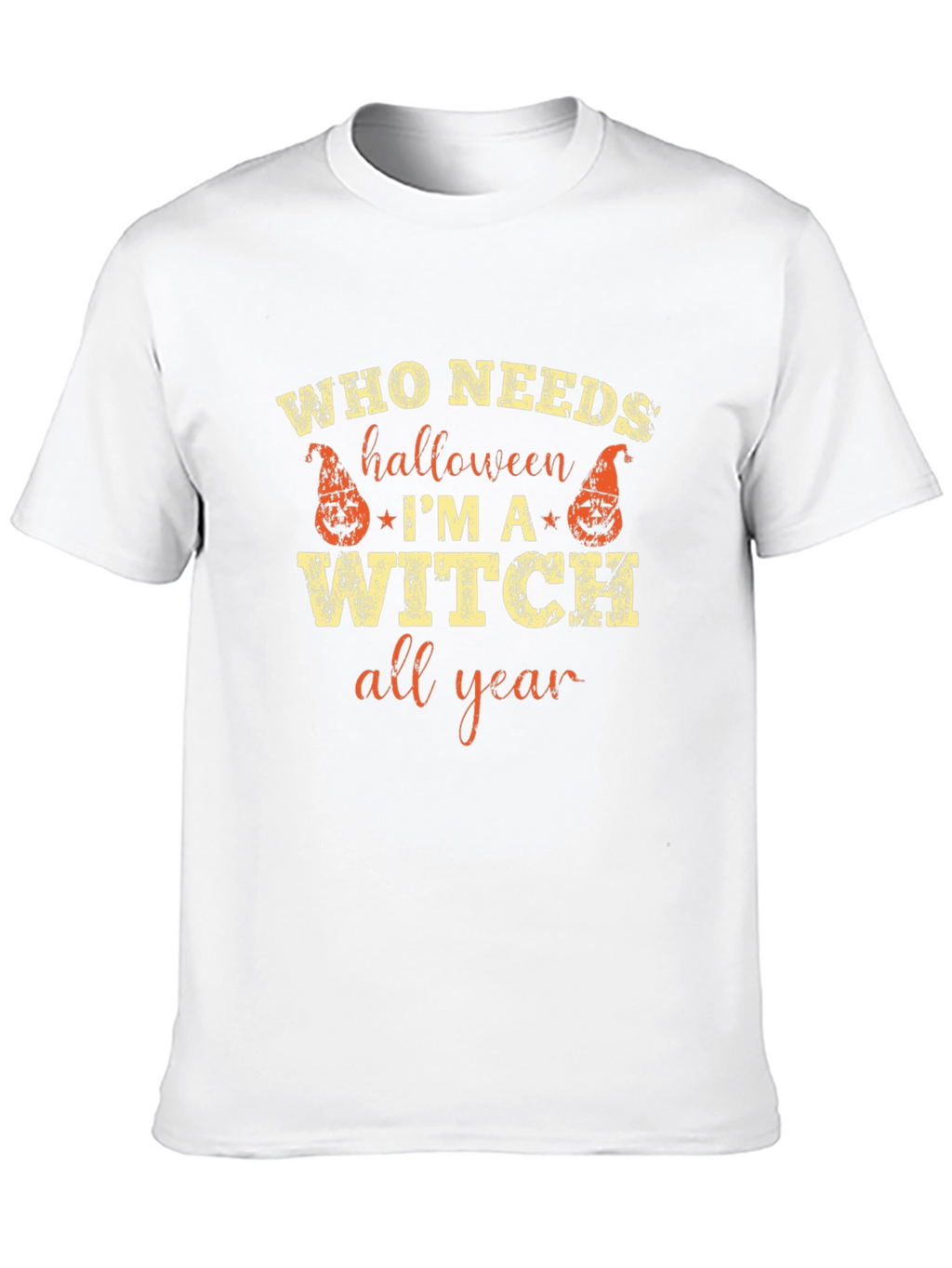 Halloween Witch T-Shirt - All Year Round