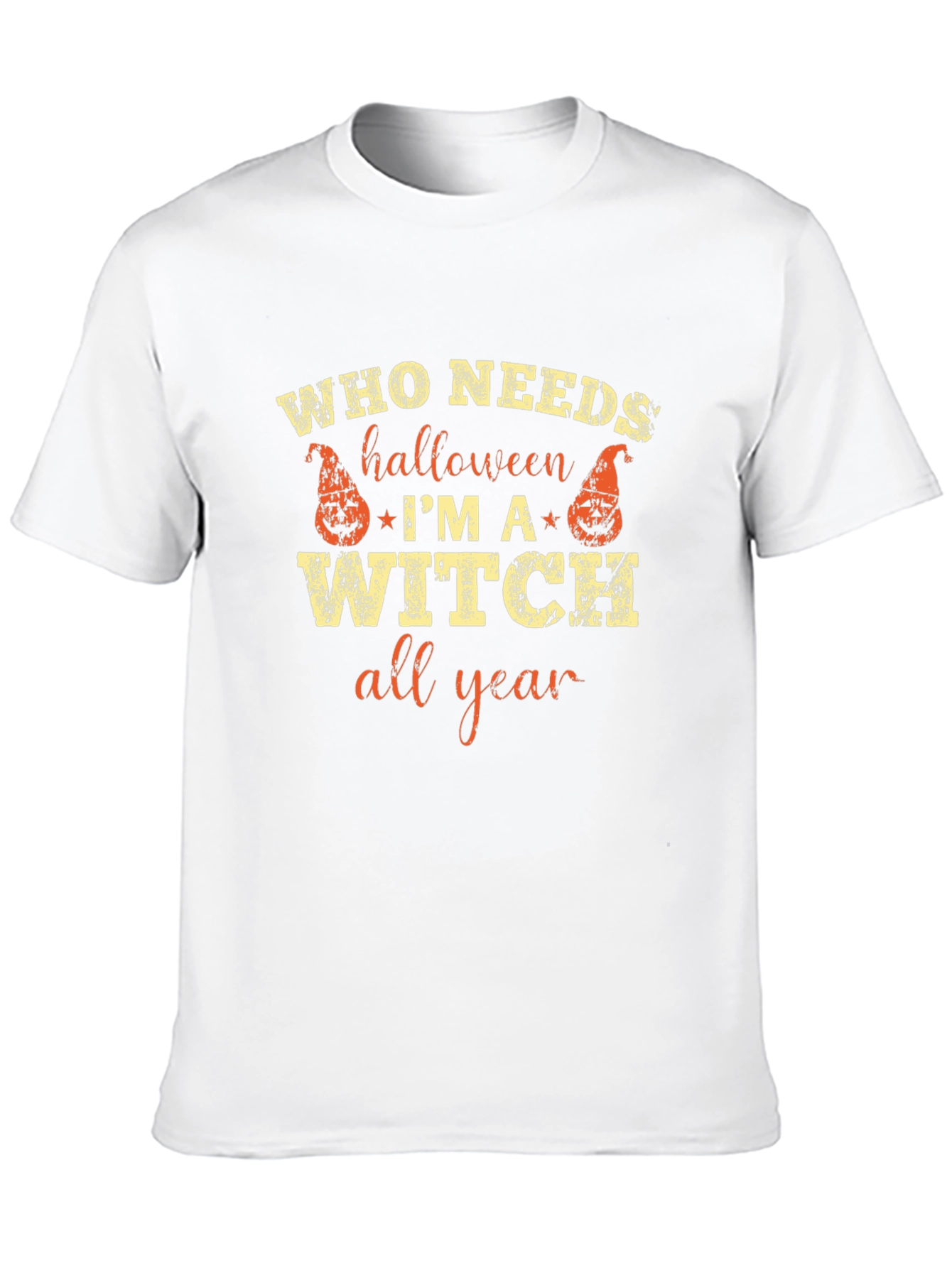 Halloween Witch T-Shirt - All Year Round