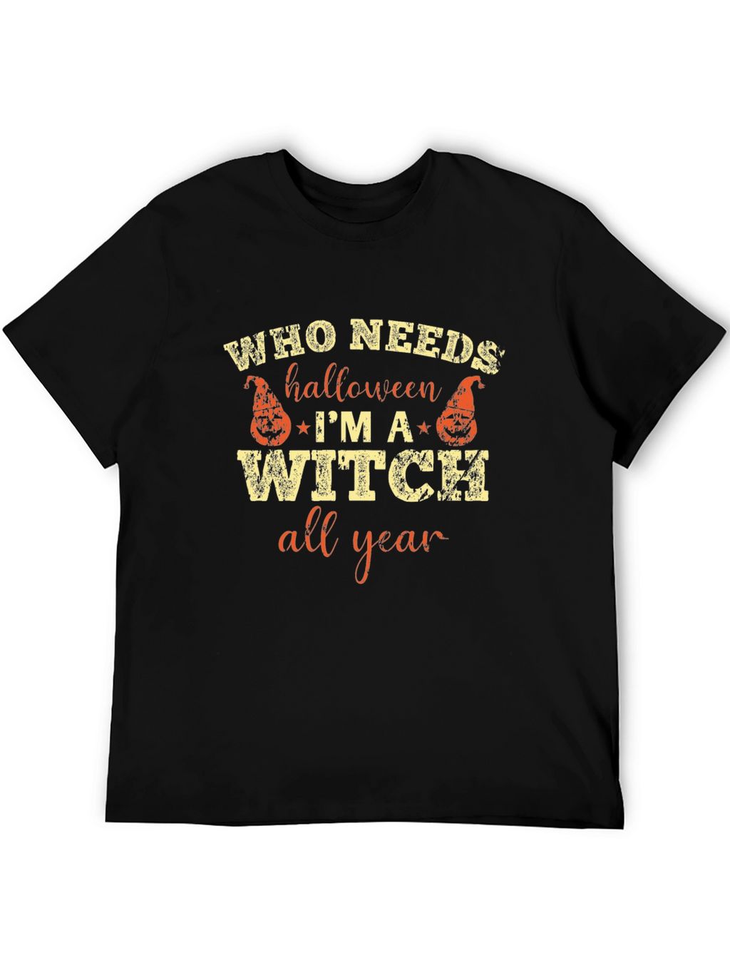 Halloween Witch T-Shirt - All Year Round