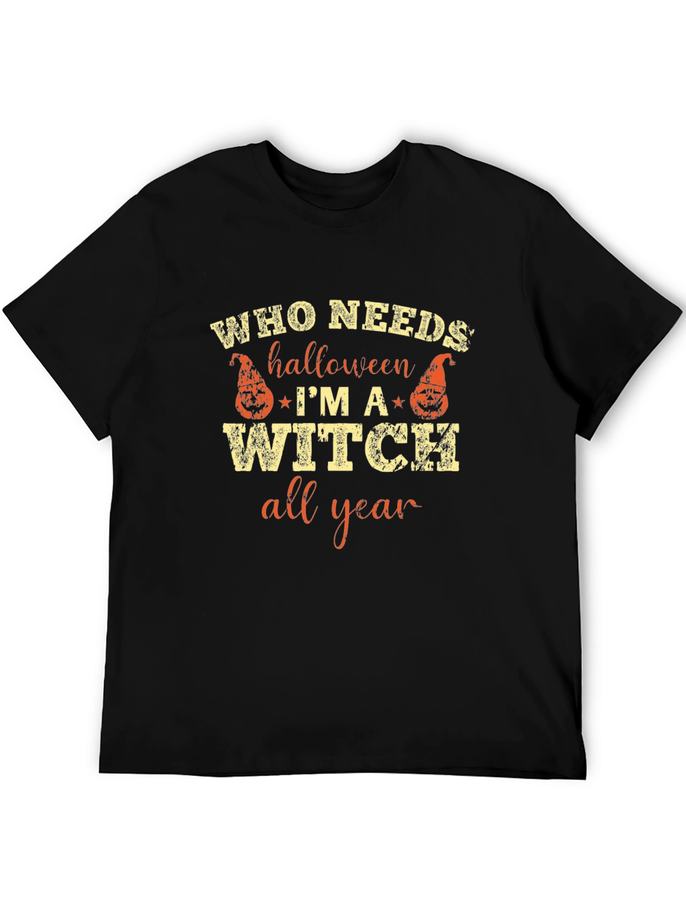 Halloween Witch T-Shirt - All Year Round