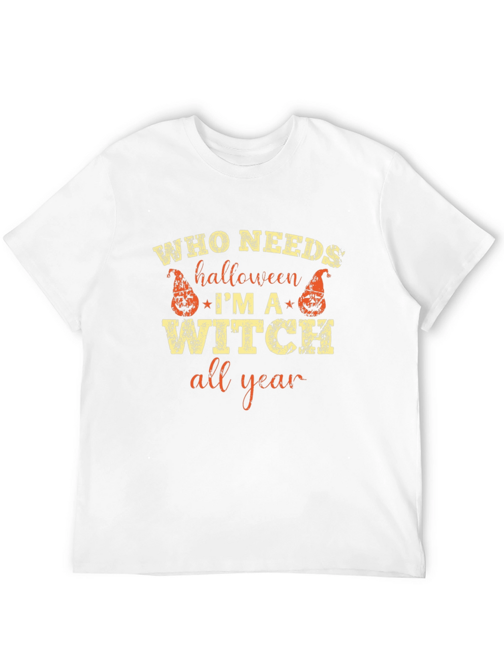 Halloween Witch T-Shirt - All Year Round