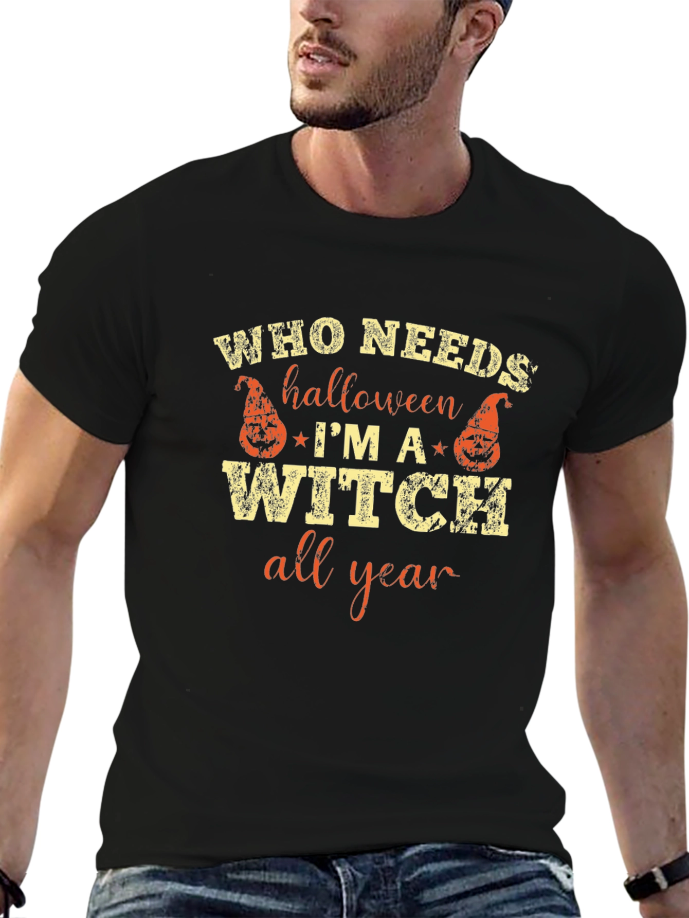 Halloween Witch T-Shirt - All Year Round