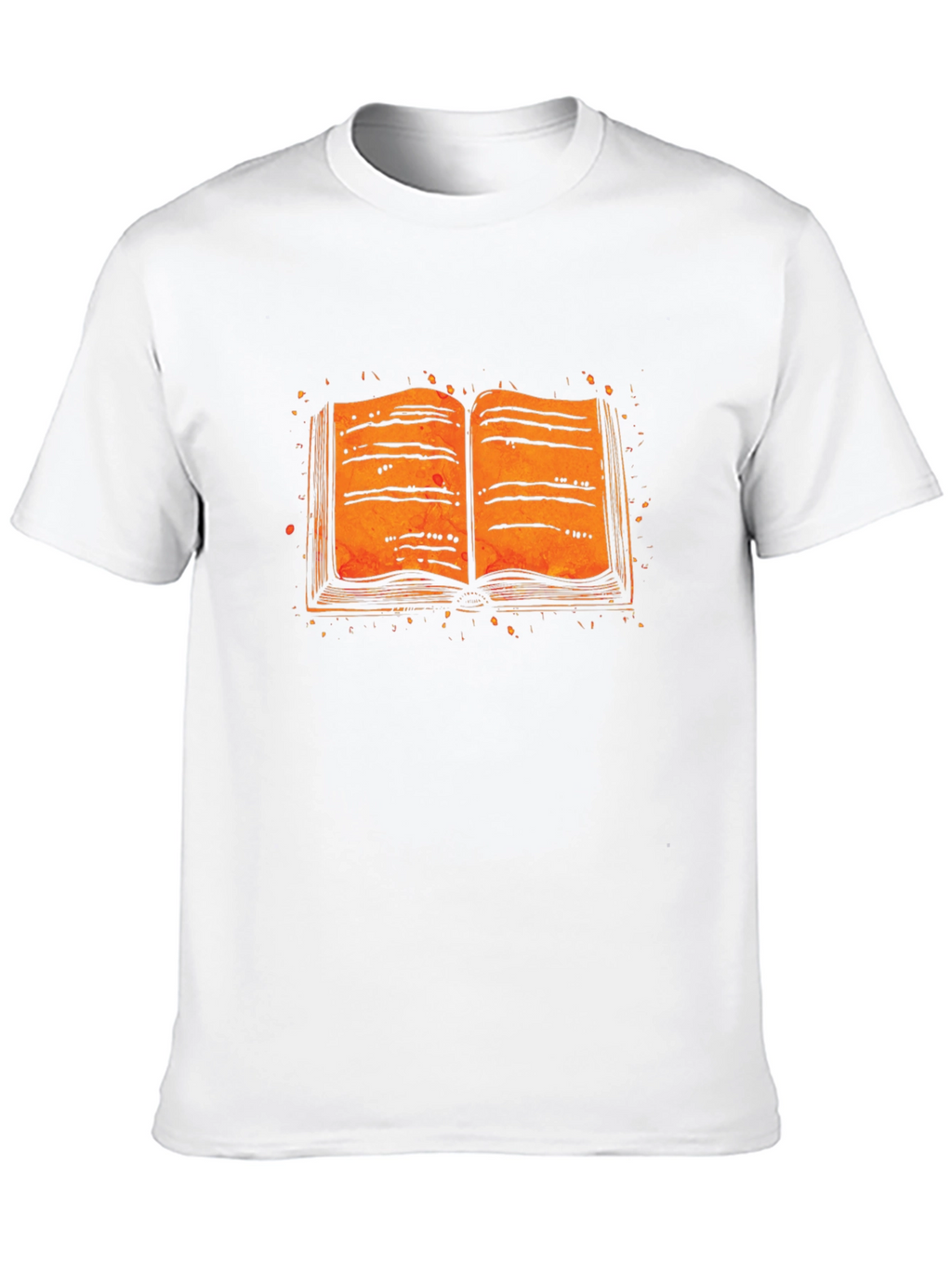 Open Book Graphic Tee - Literary Style