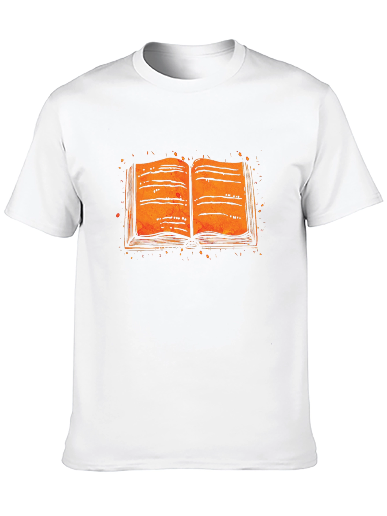 Open Book Graphic Tee - Literary Style